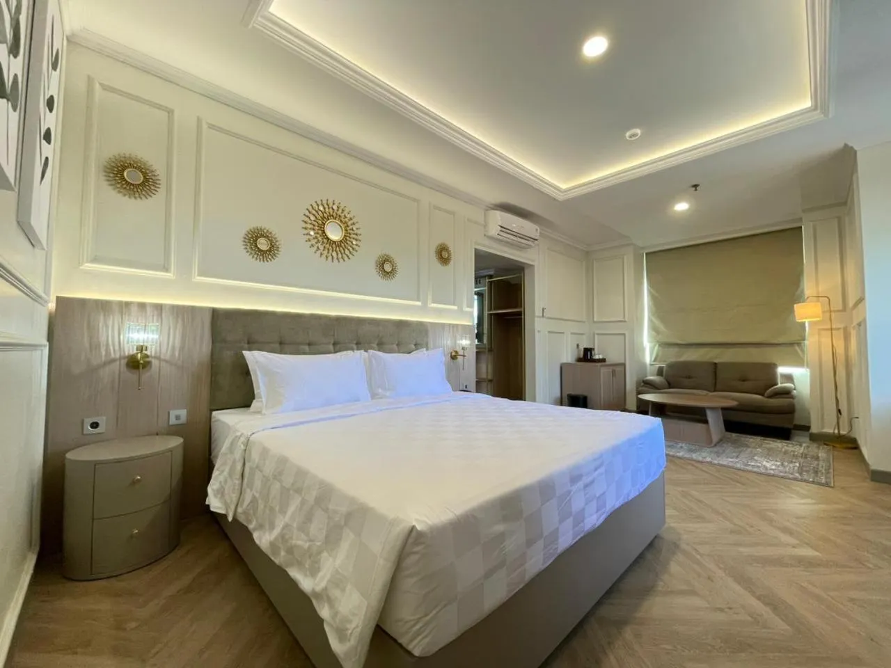 Bed in Hotel Bisanta Bidakara Tunjungan