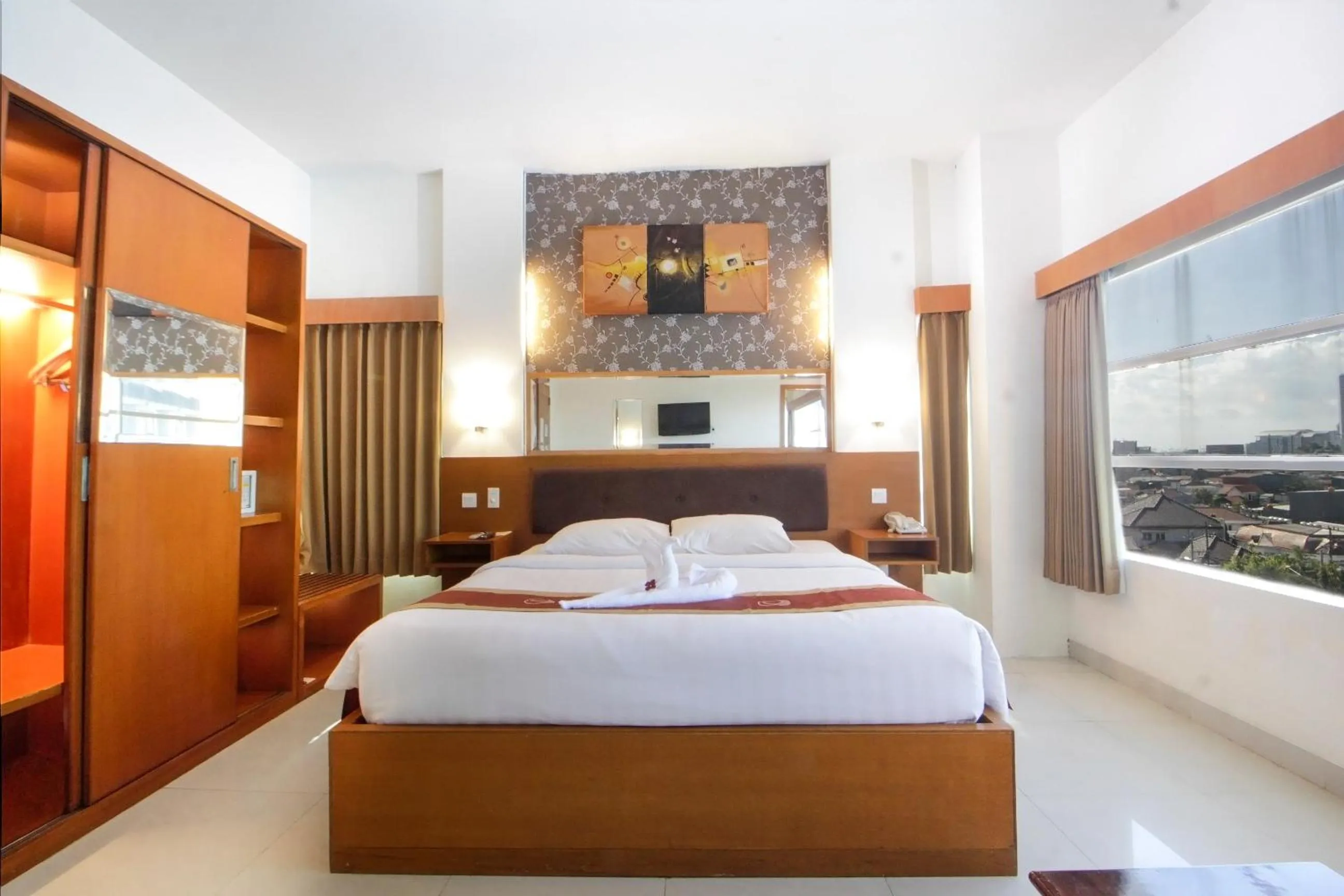 Bed in Hotel Bisanta Bidakara Tunjungan