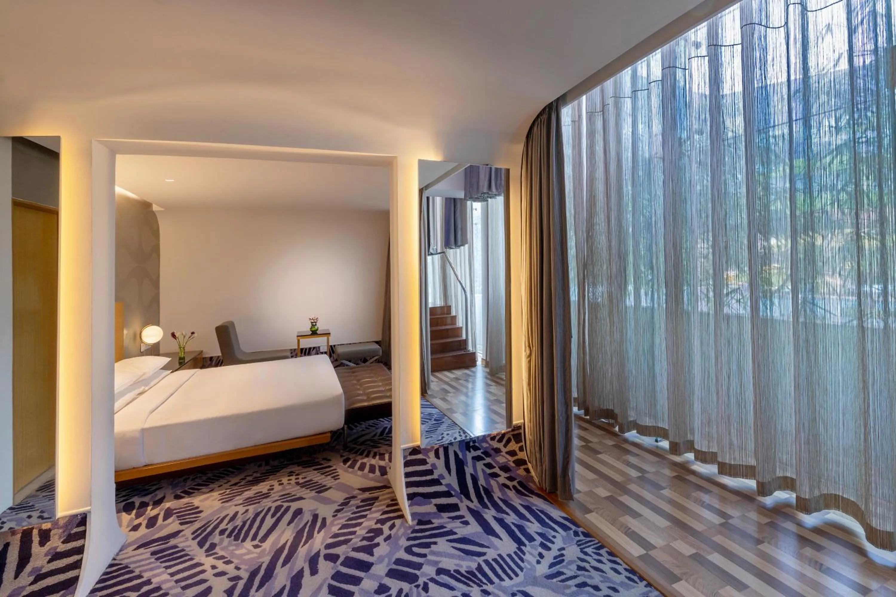 Bedroom, Bed in Vivanta Bengaluru, Whitefield