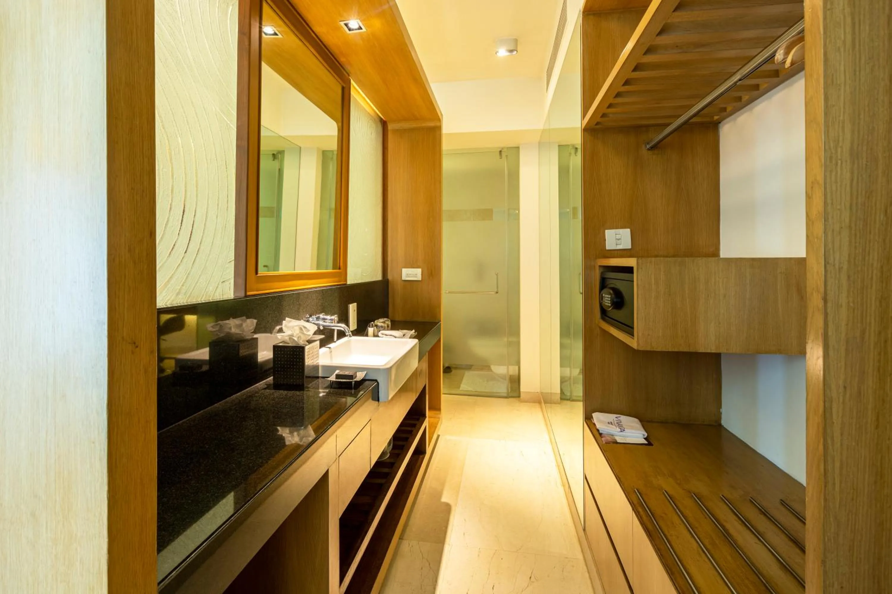Bathroom in Vivanta Bengaluru, Whitefield
