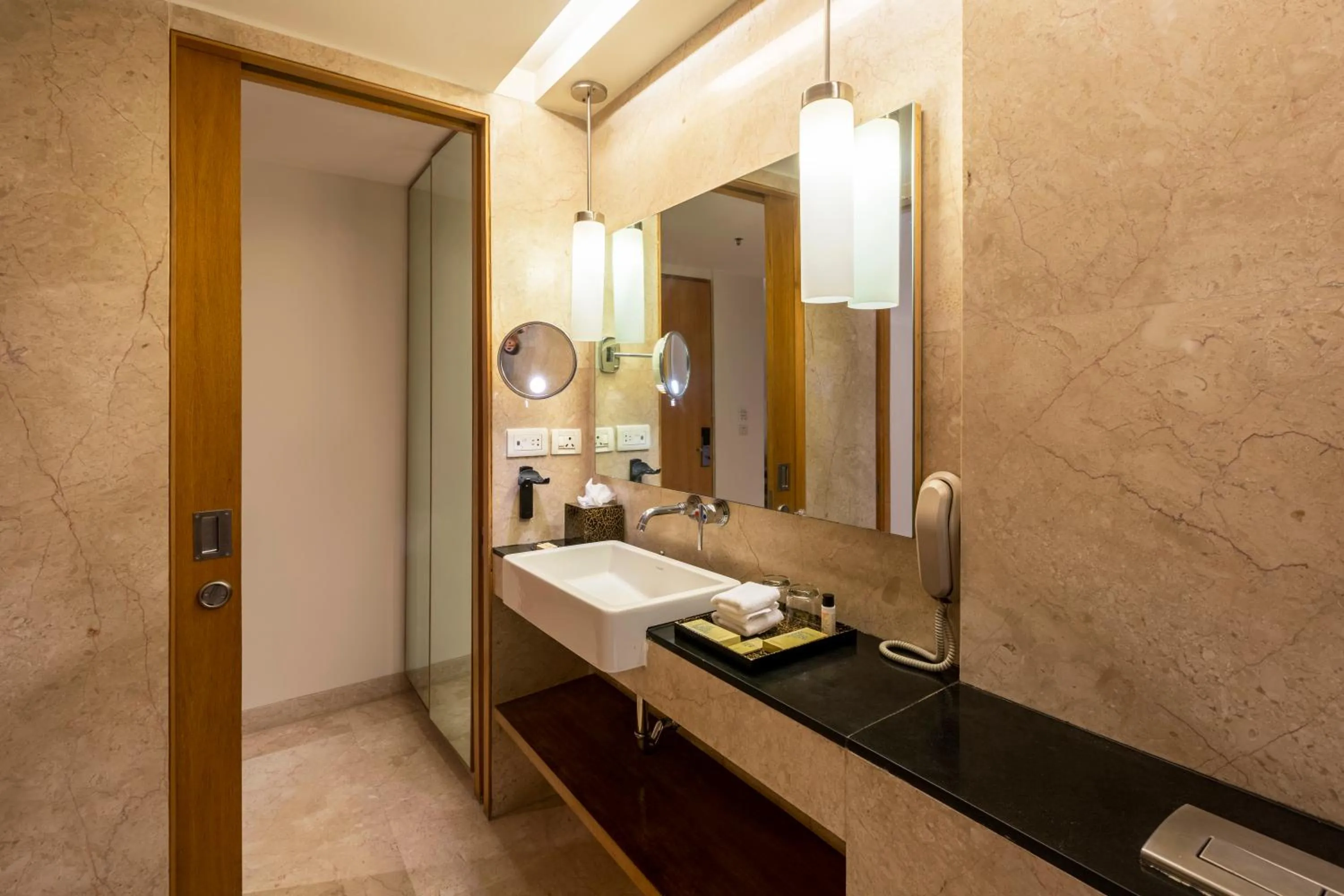 Bathroom in Vivanta Bengaluru, Whitefield