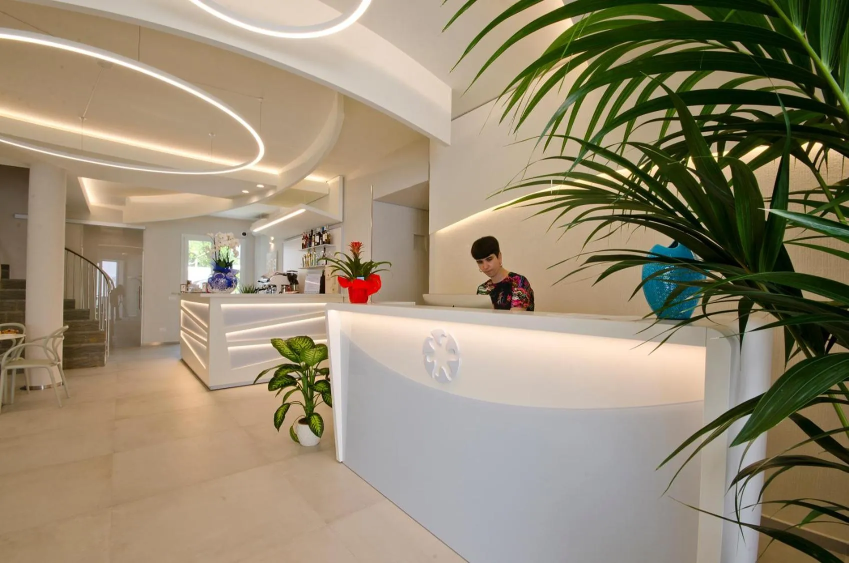 Lobby or reception in Hermes Hotel