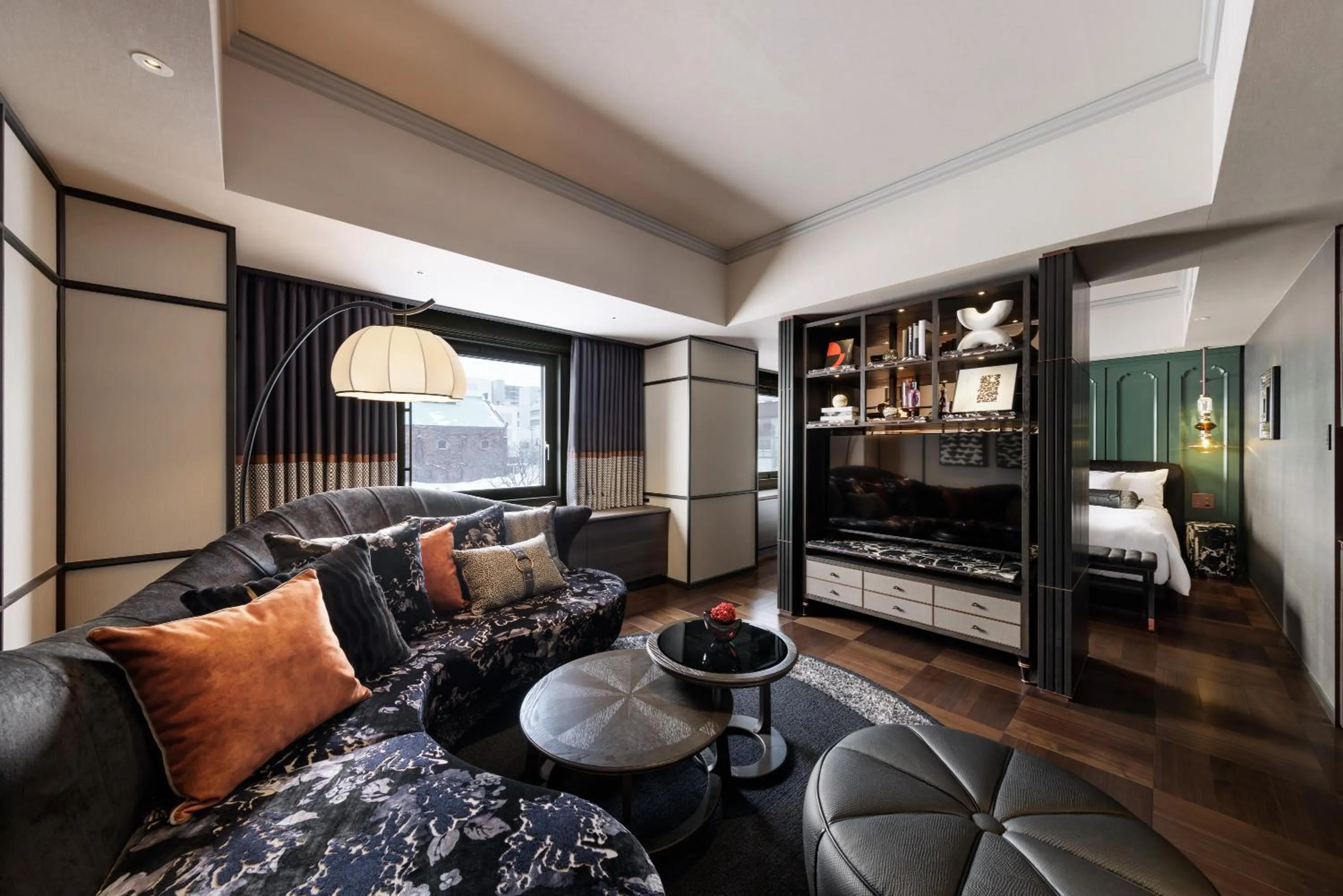 Living room in Hotel Sosei Sapporo MGallery Collection