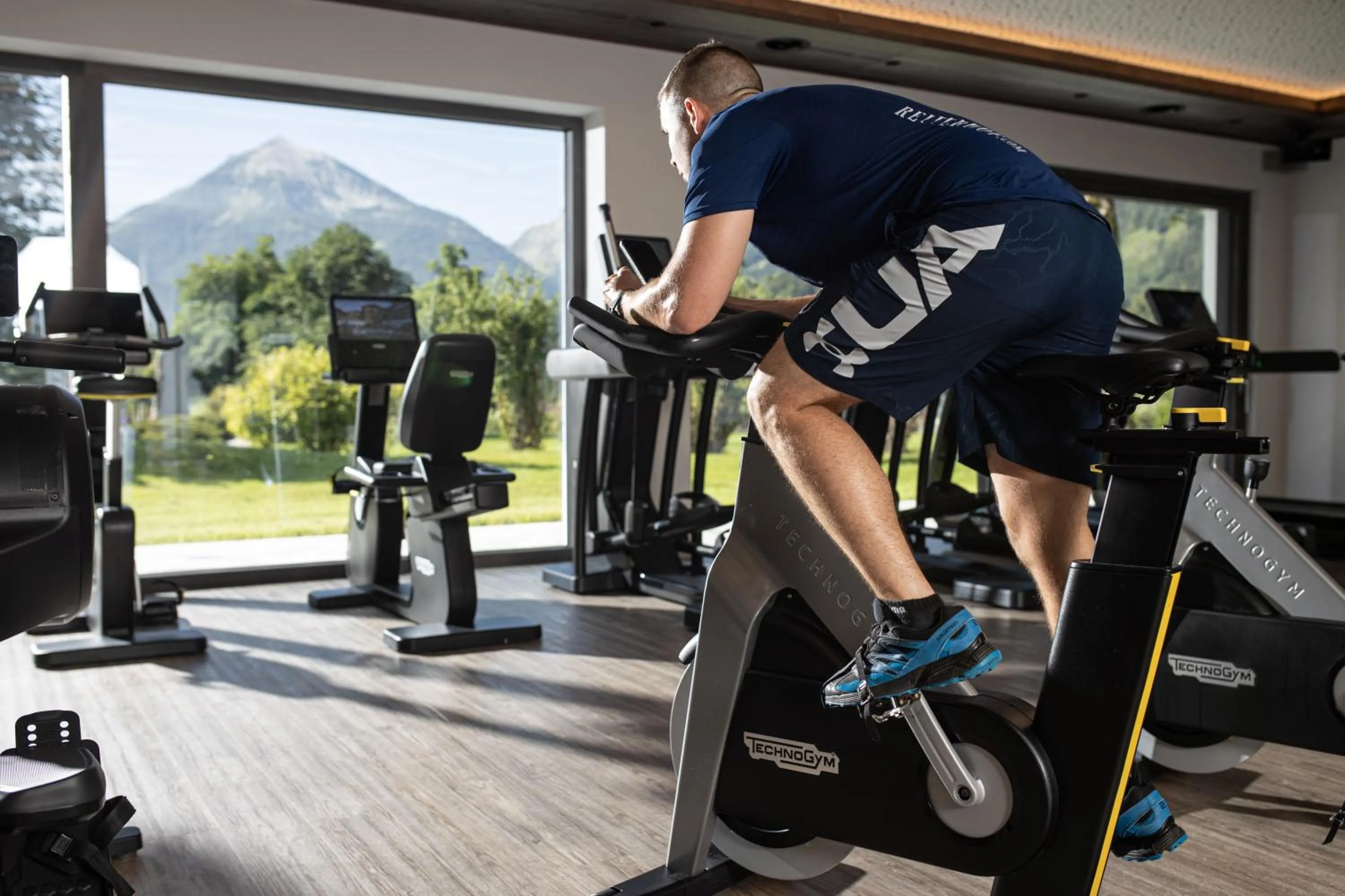 Fitness centre/facilities in Natur- und Aktivresort Reiterhof