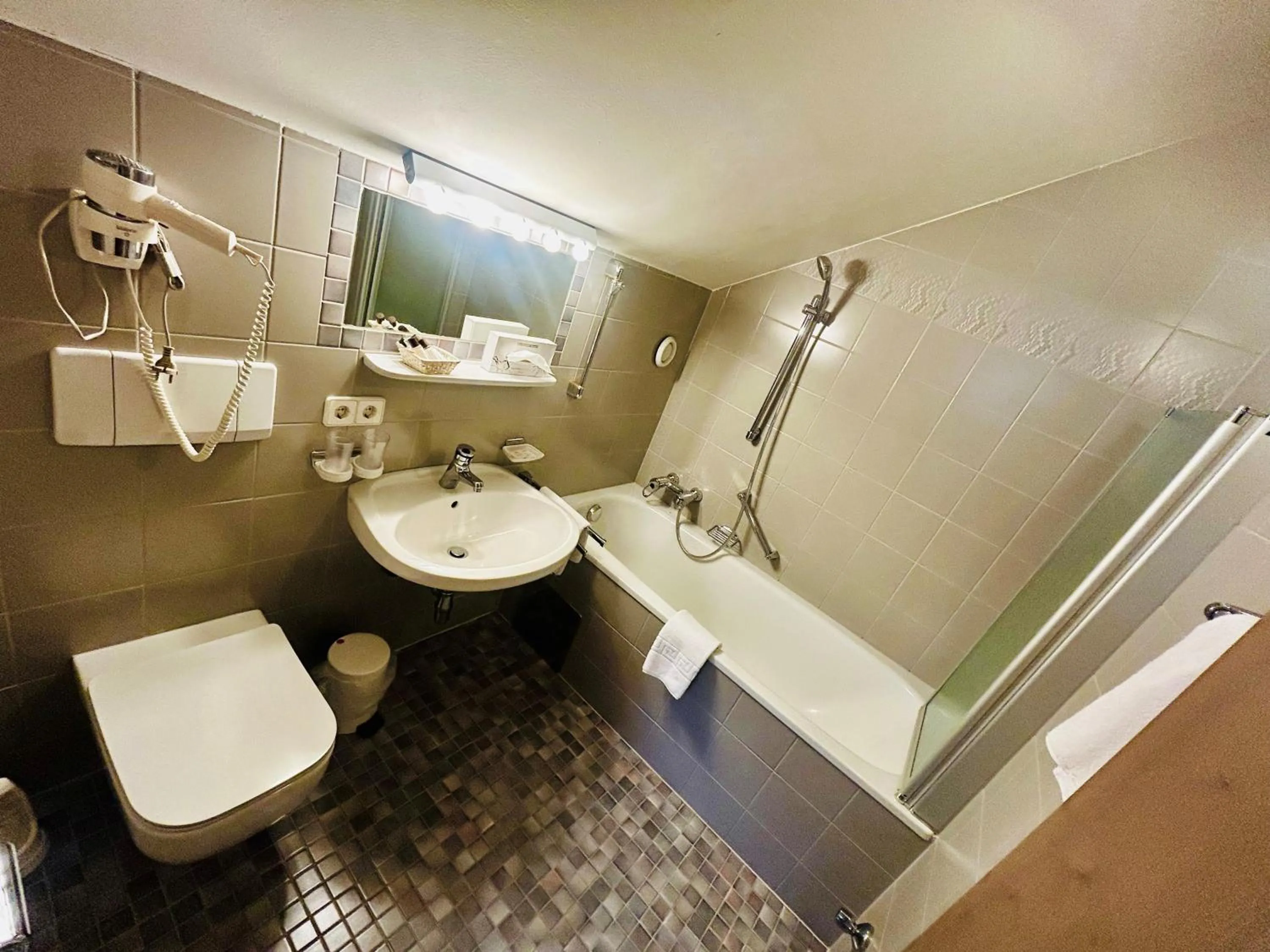 Bathroom in Hotel Garni Hainbacherhof