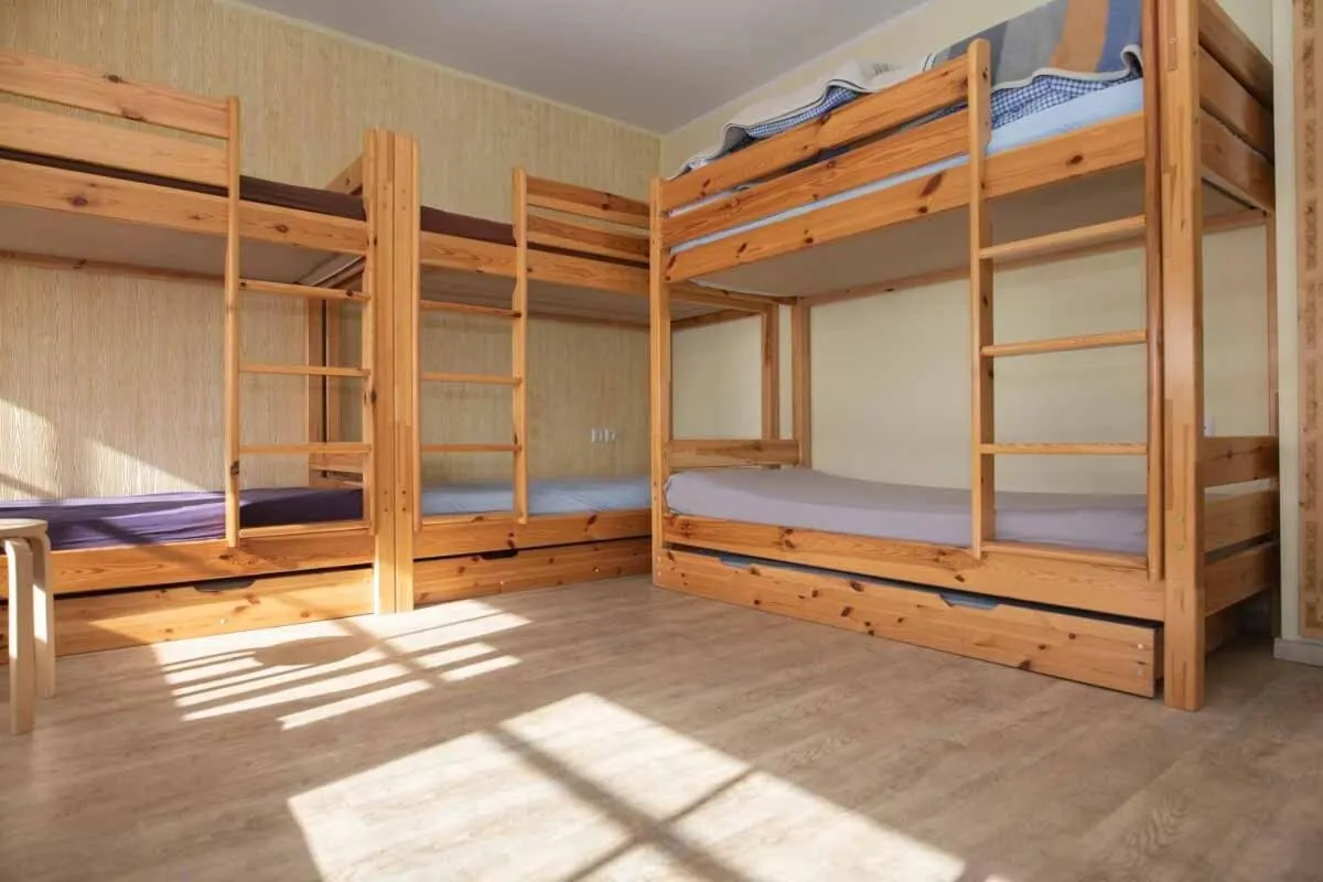 Bedroom, Bed in Hochwaldbaude