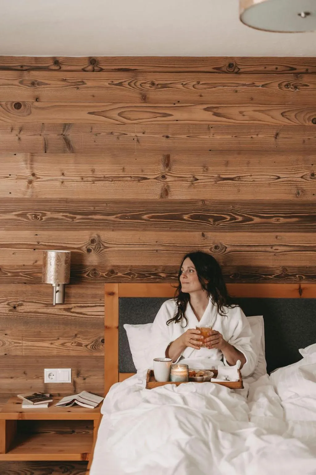 Bed in Hotel Rosenhof Murau