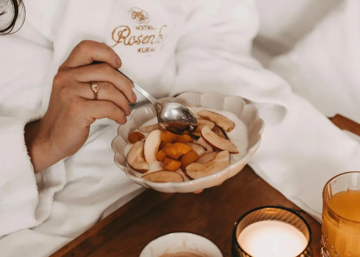 Breakfast, Bed in Hotel Rosenhof Murau