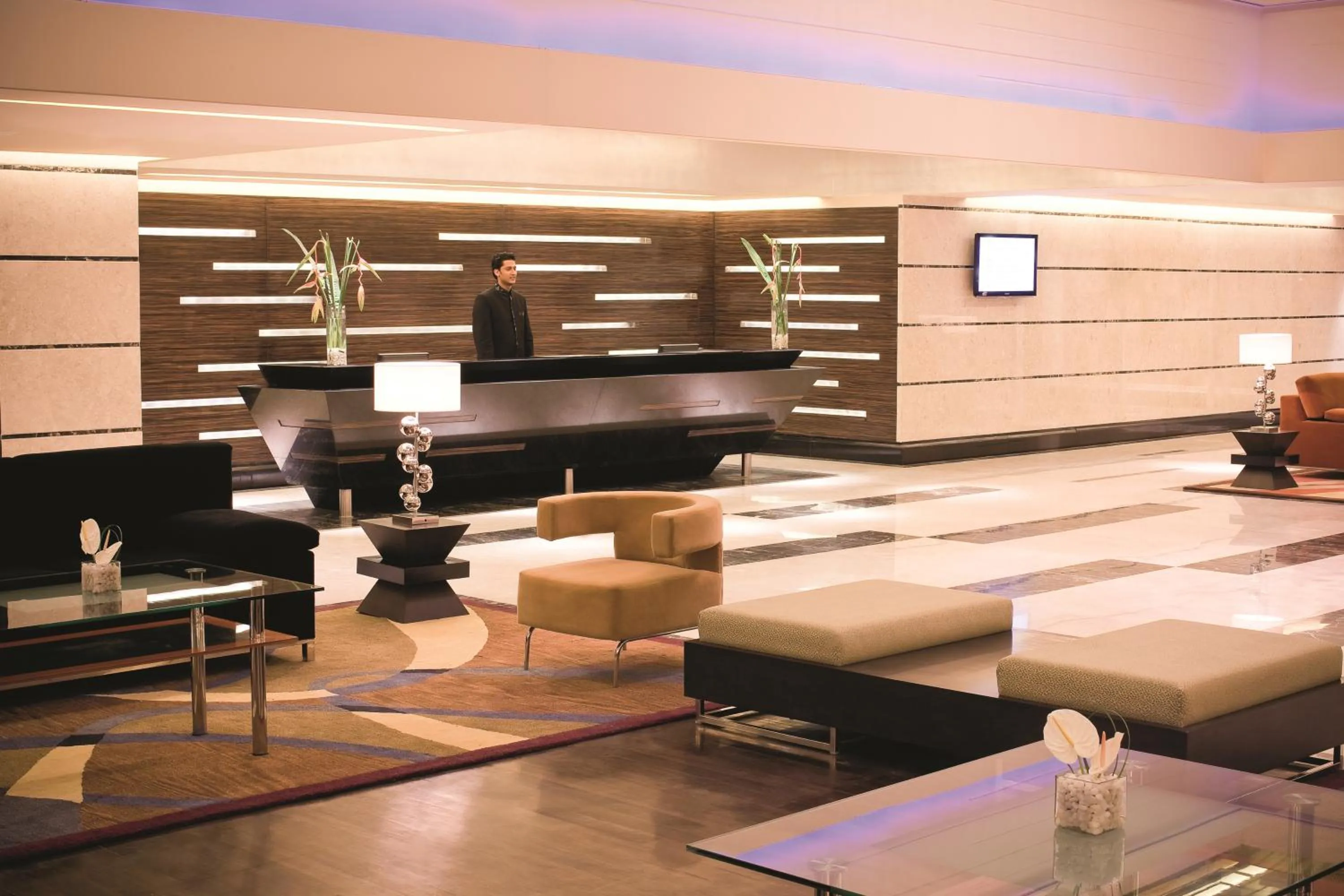 Lobby or reception in Gokulam Grand Hotel & Spa Bangalore