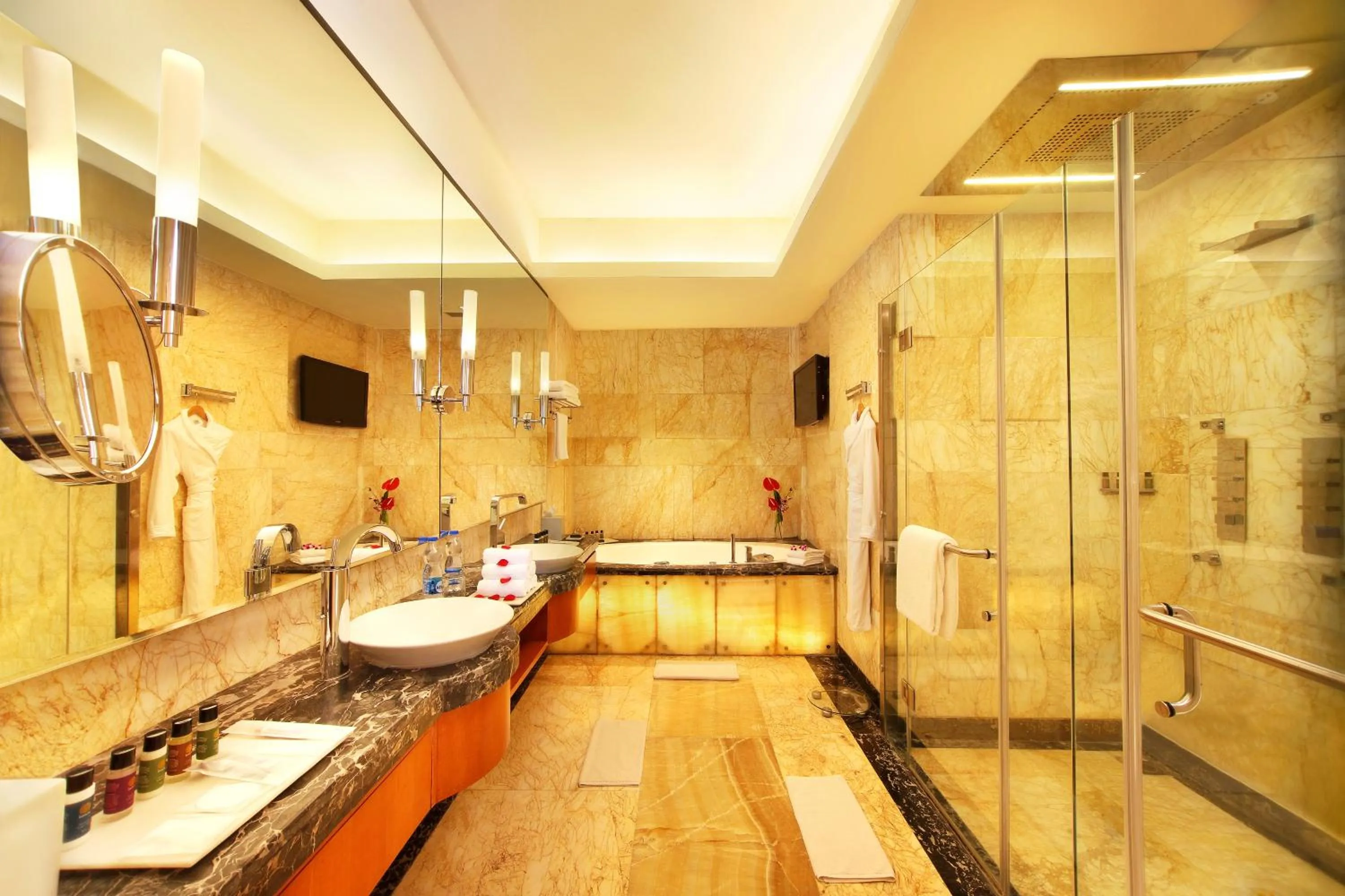 Shower in Gokulam Grand Hotel & Spa Bangalore