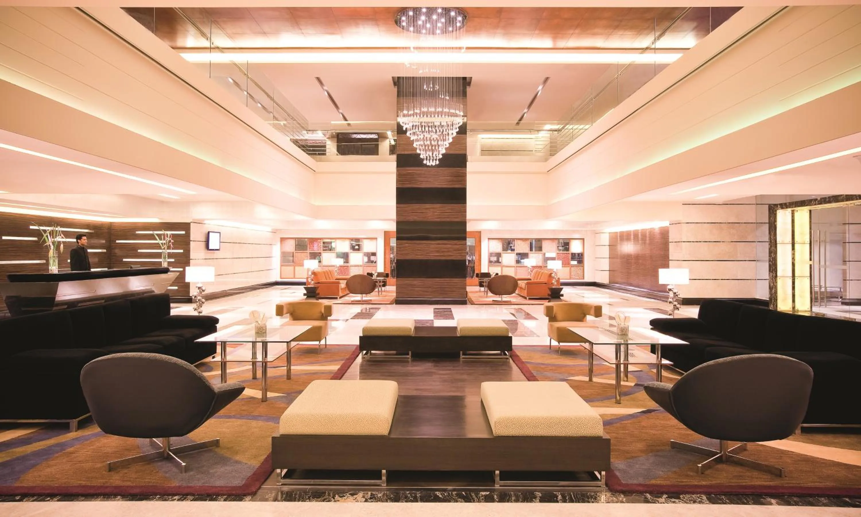 Lobby or reception in Gokulam Grand Hotel & Spa Bangalore