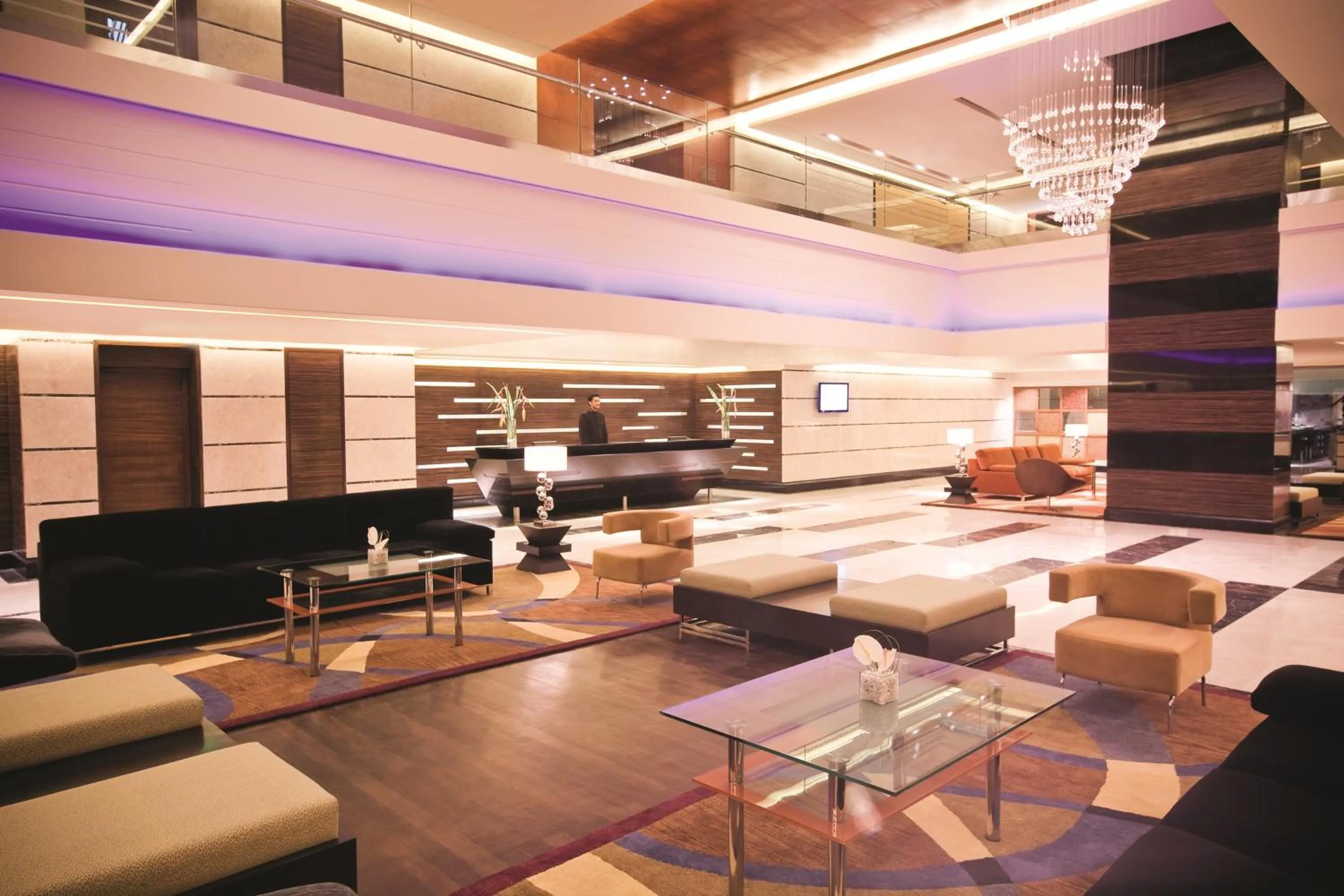 Lobby or reception in Gokulam Grand Hotel & Spa Bangalore