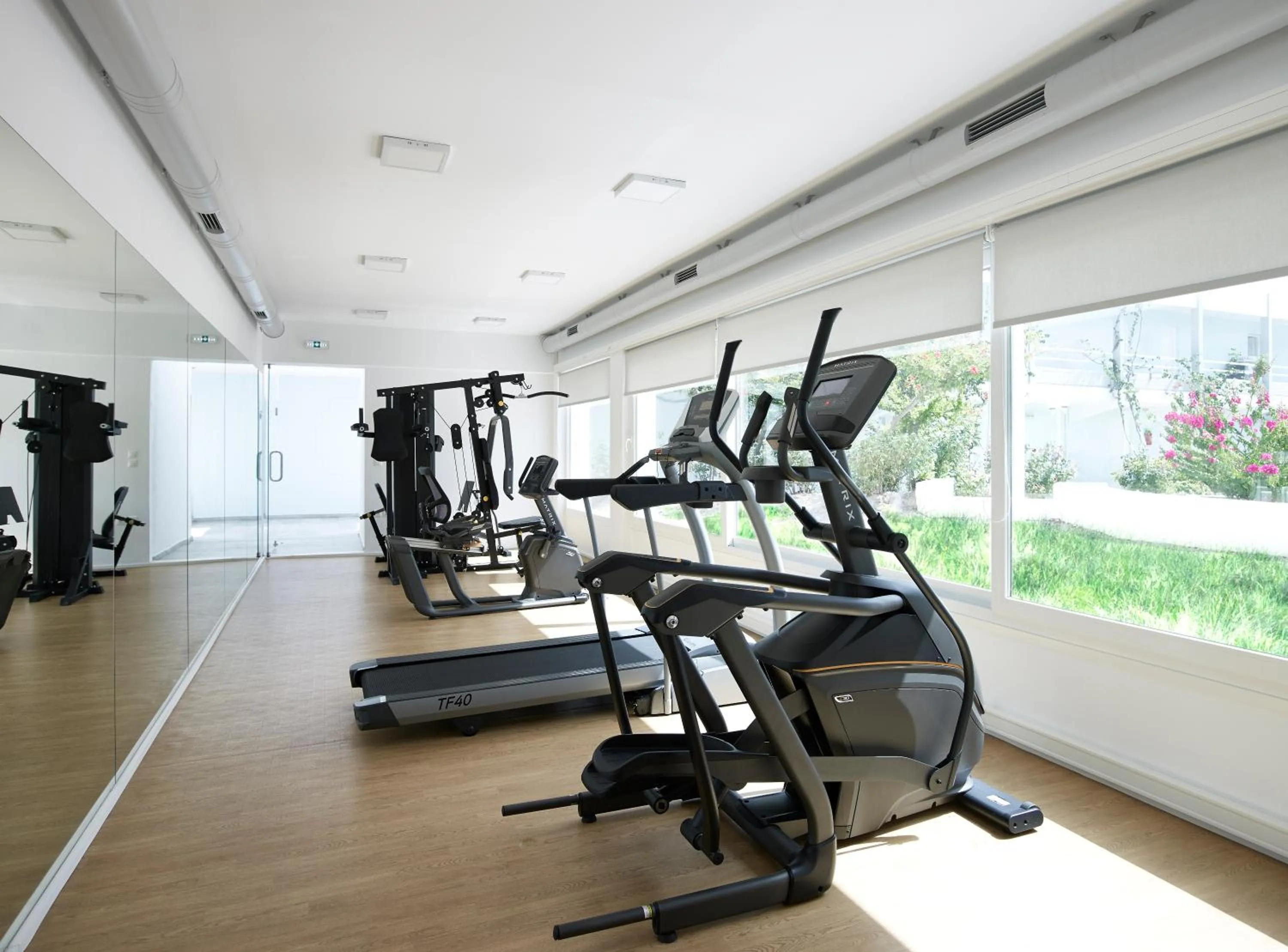 Fitness centre/facilities in Kouros Seasight Hotel