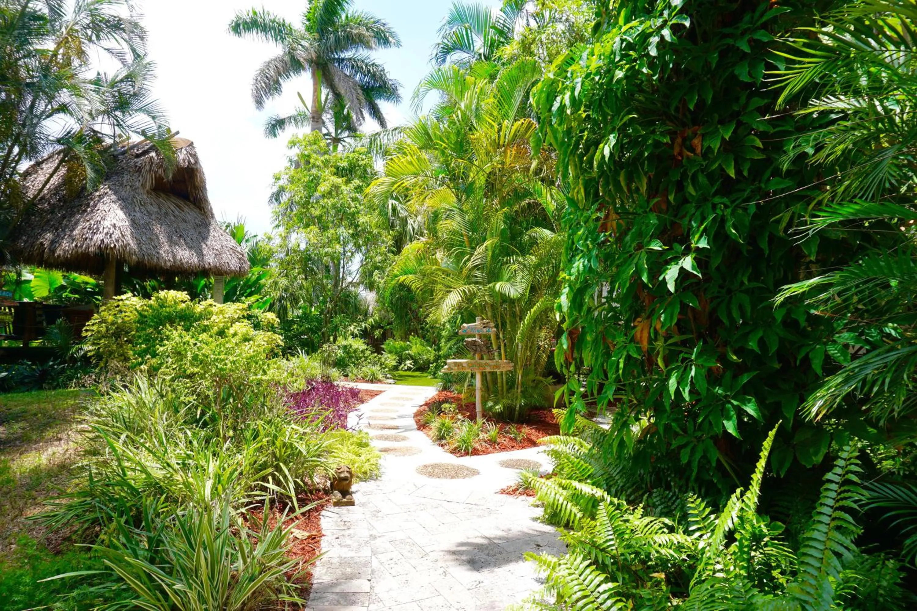 Garden in Riverside by the Beach Apartments