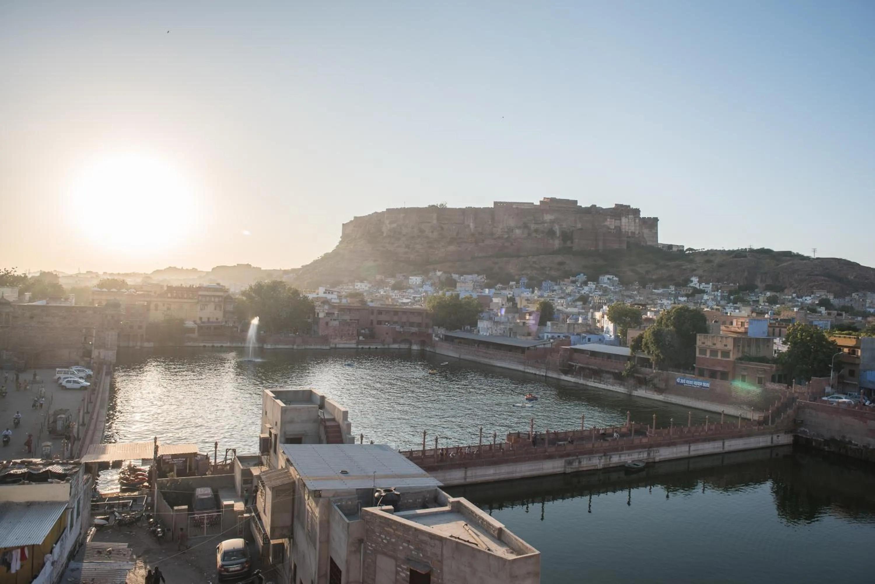 Lake view in Jee Ri Haveli