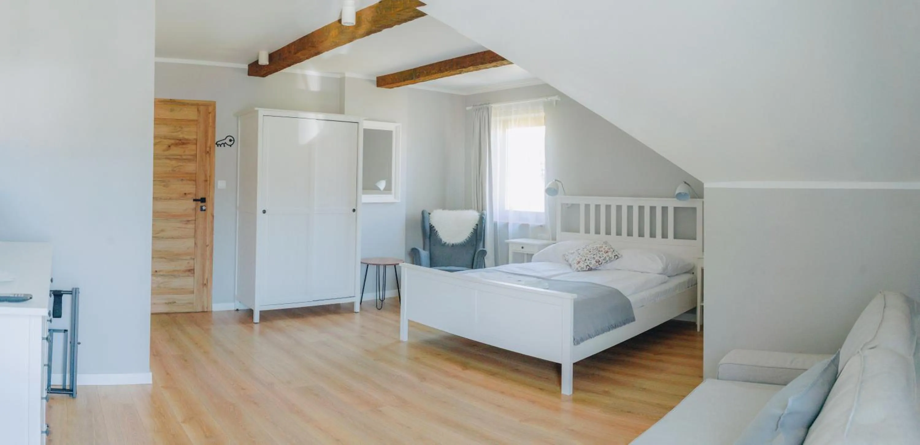 Photo of the whole room, Bed in Willa Malinka Wisła