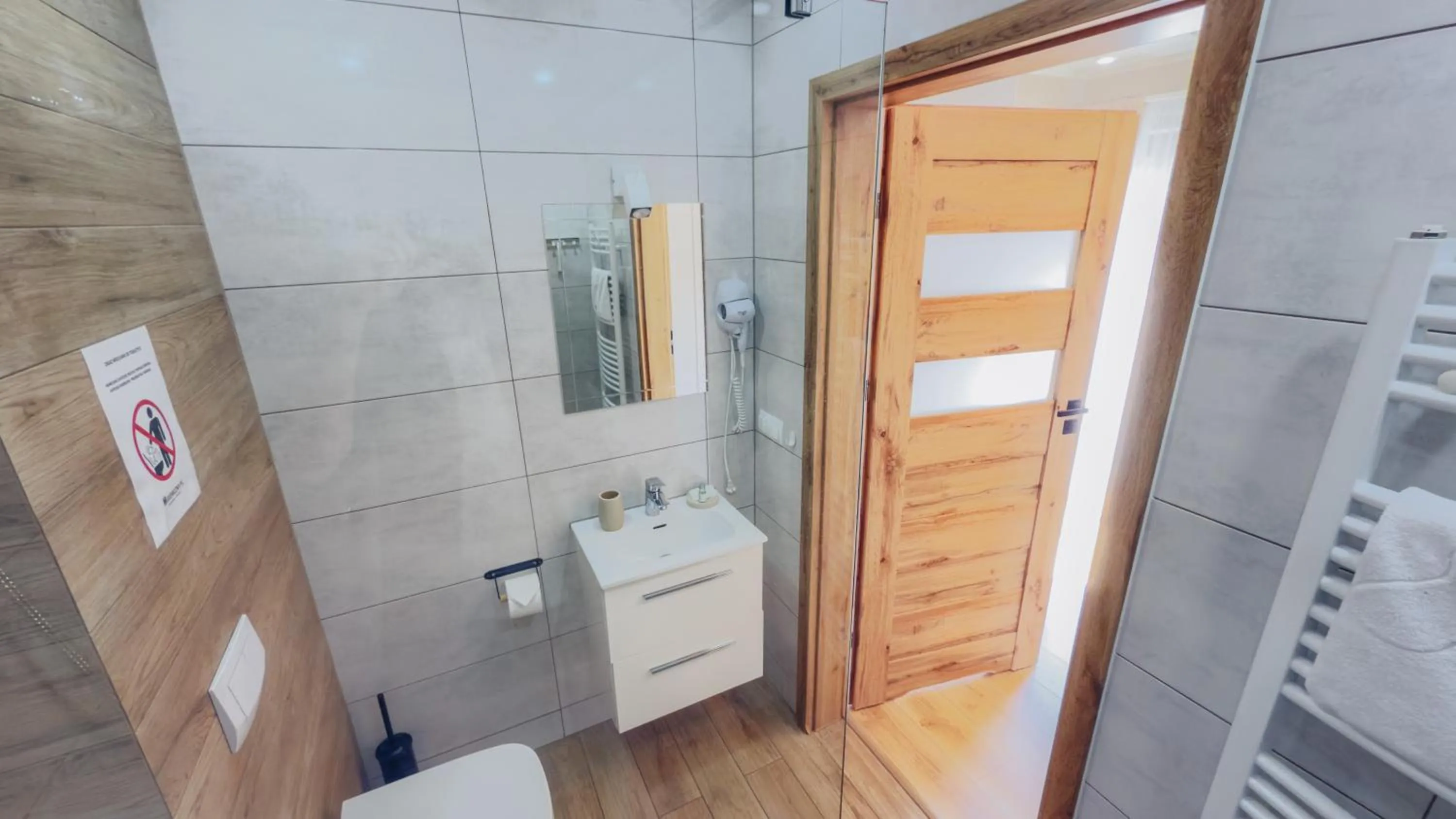 Shower in Willa Malinka Wisła