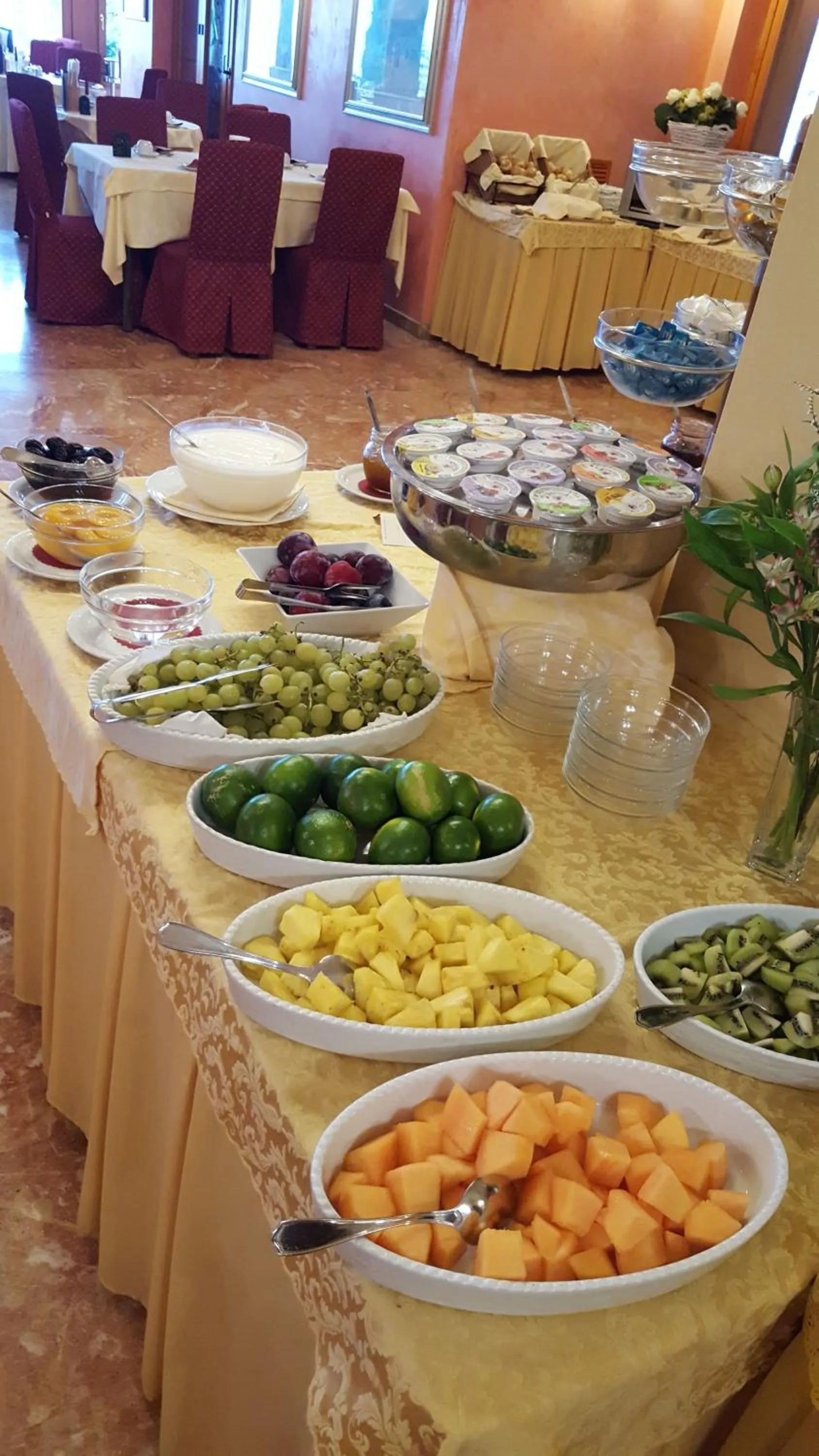 Breakfast in Hotel Diana