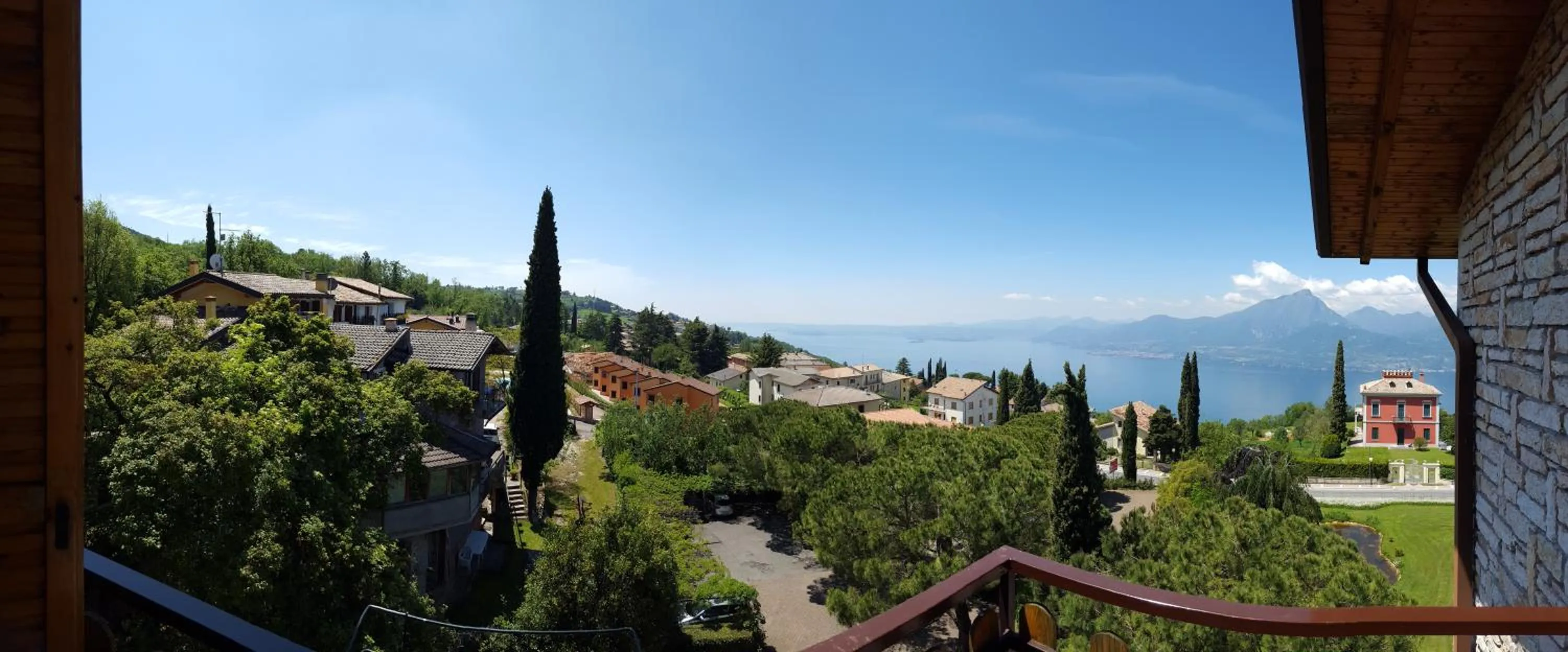 Lake view in Hotel Diana