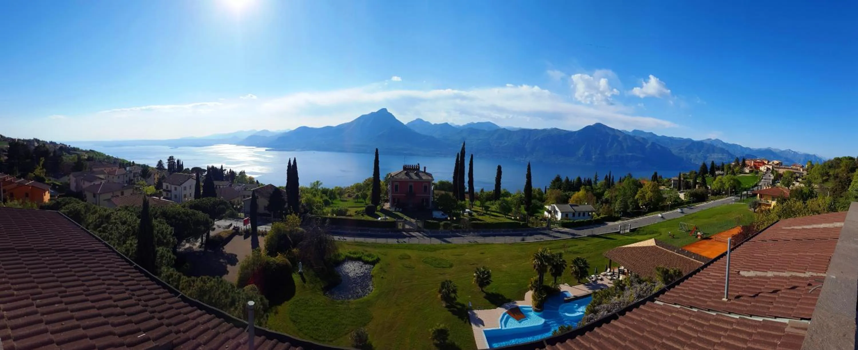 Lake view in Hotel Diana