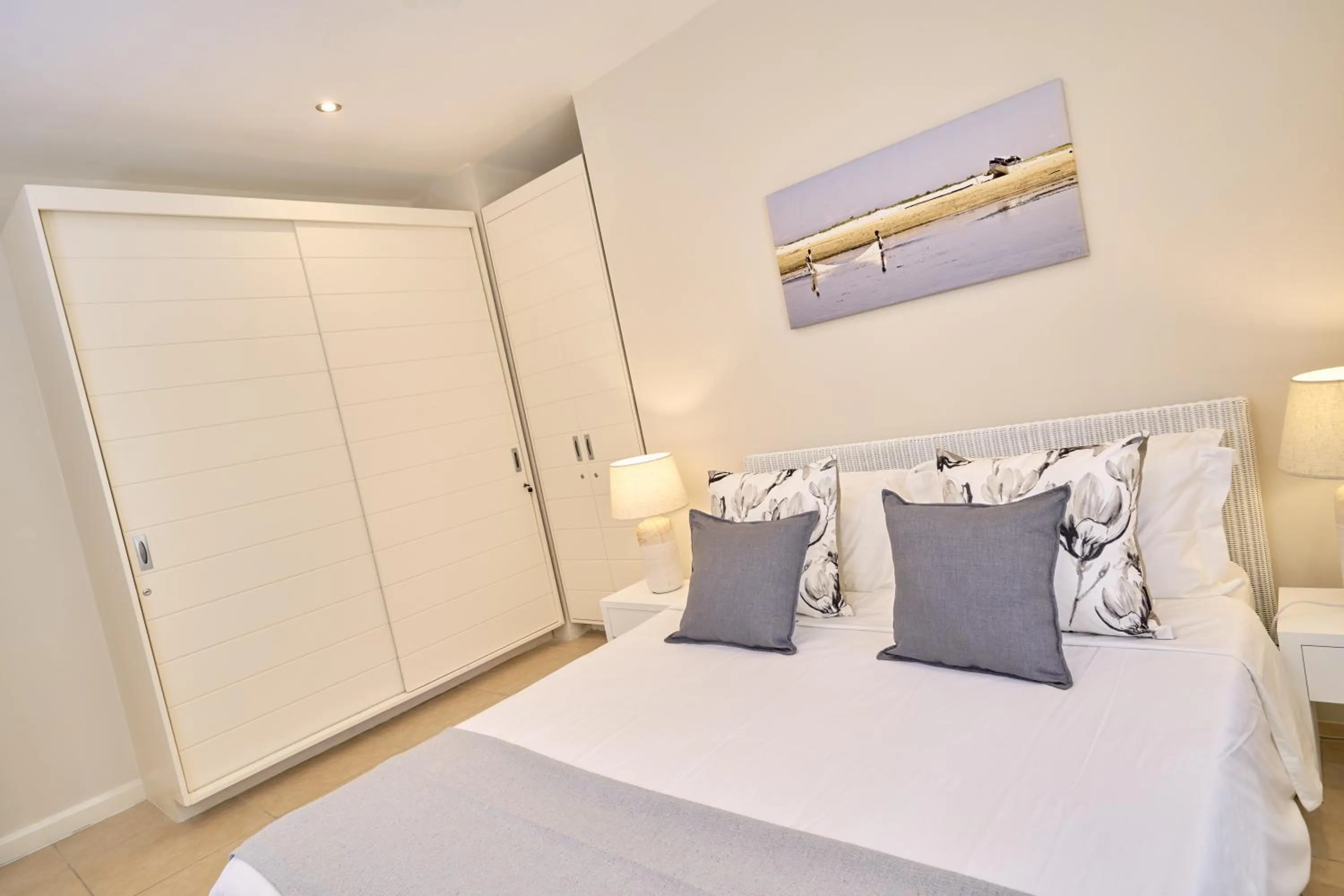 Bed in Bon Azur Beachfront Suites & Penthouses by LOV Mauritius