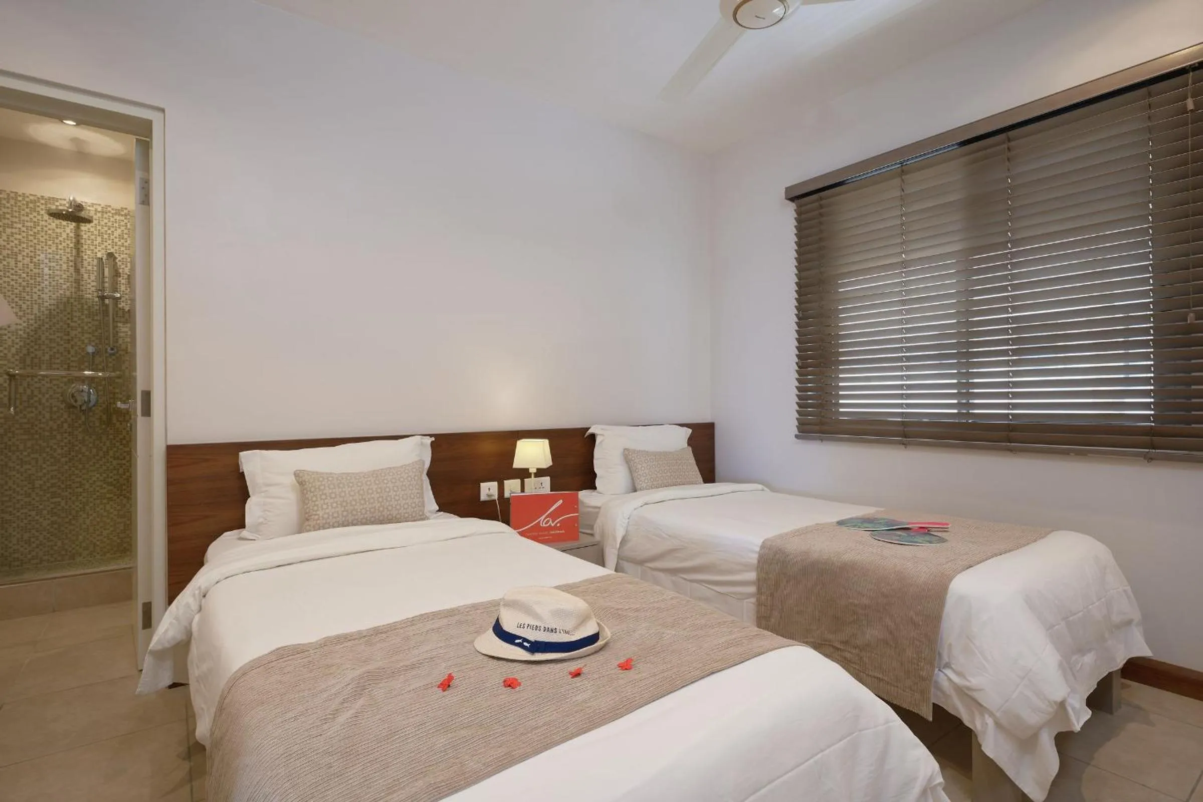 Bedroom, Bed in Bon Azur Beachfront Suites & Penthouses by LOV Mauritius