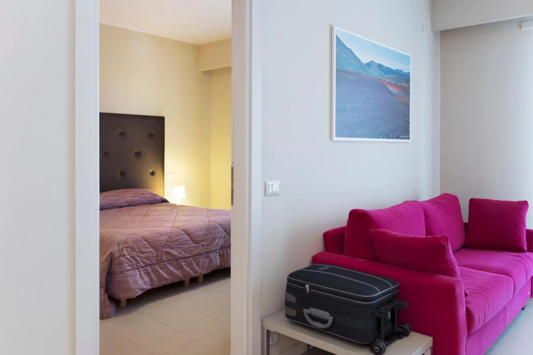 Photo of the whole room, Bed in City Residence