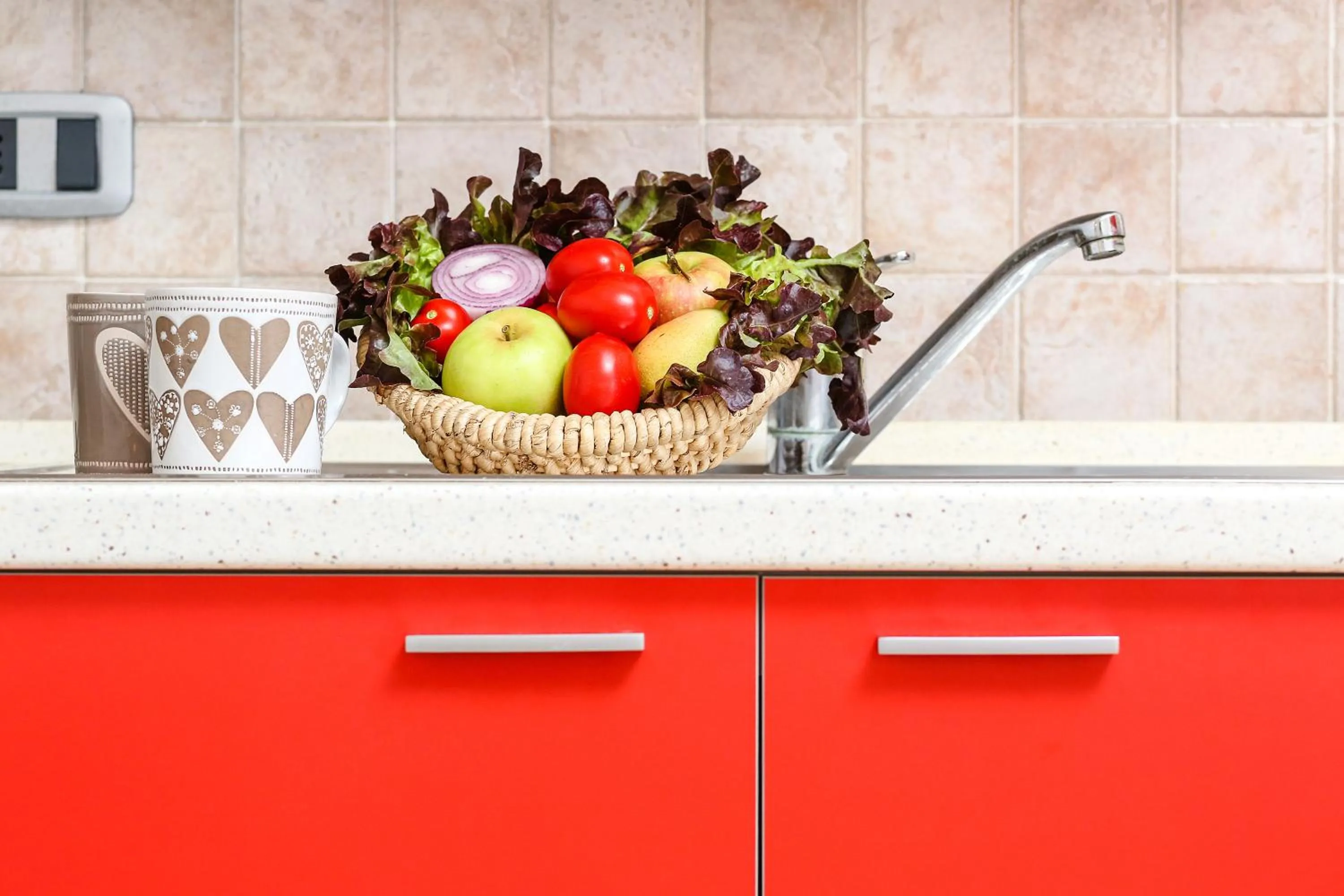 Decorative detail in Residence Mediterraneo