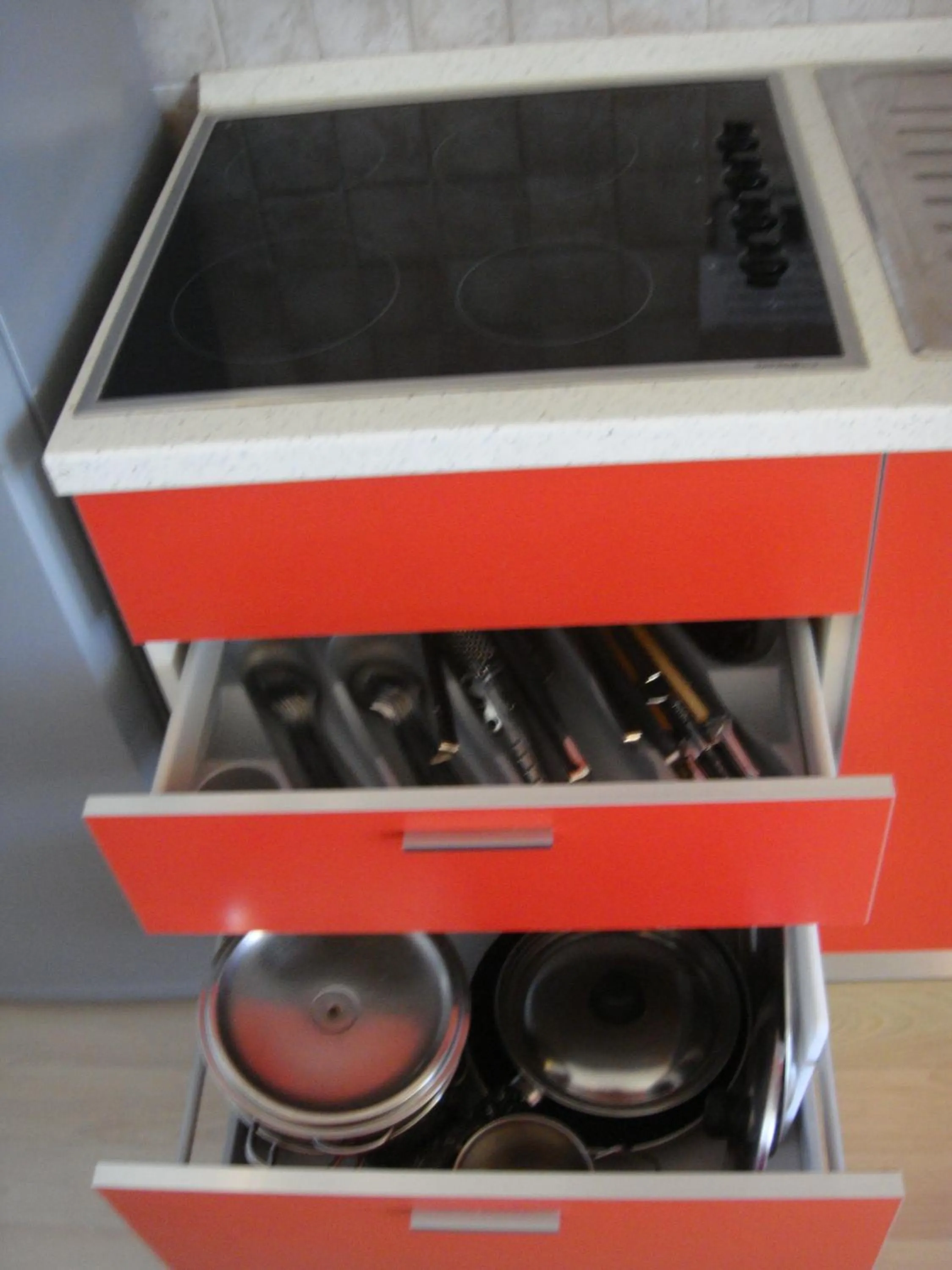 Kitchen or kitchenette in Residence Mediterraneo