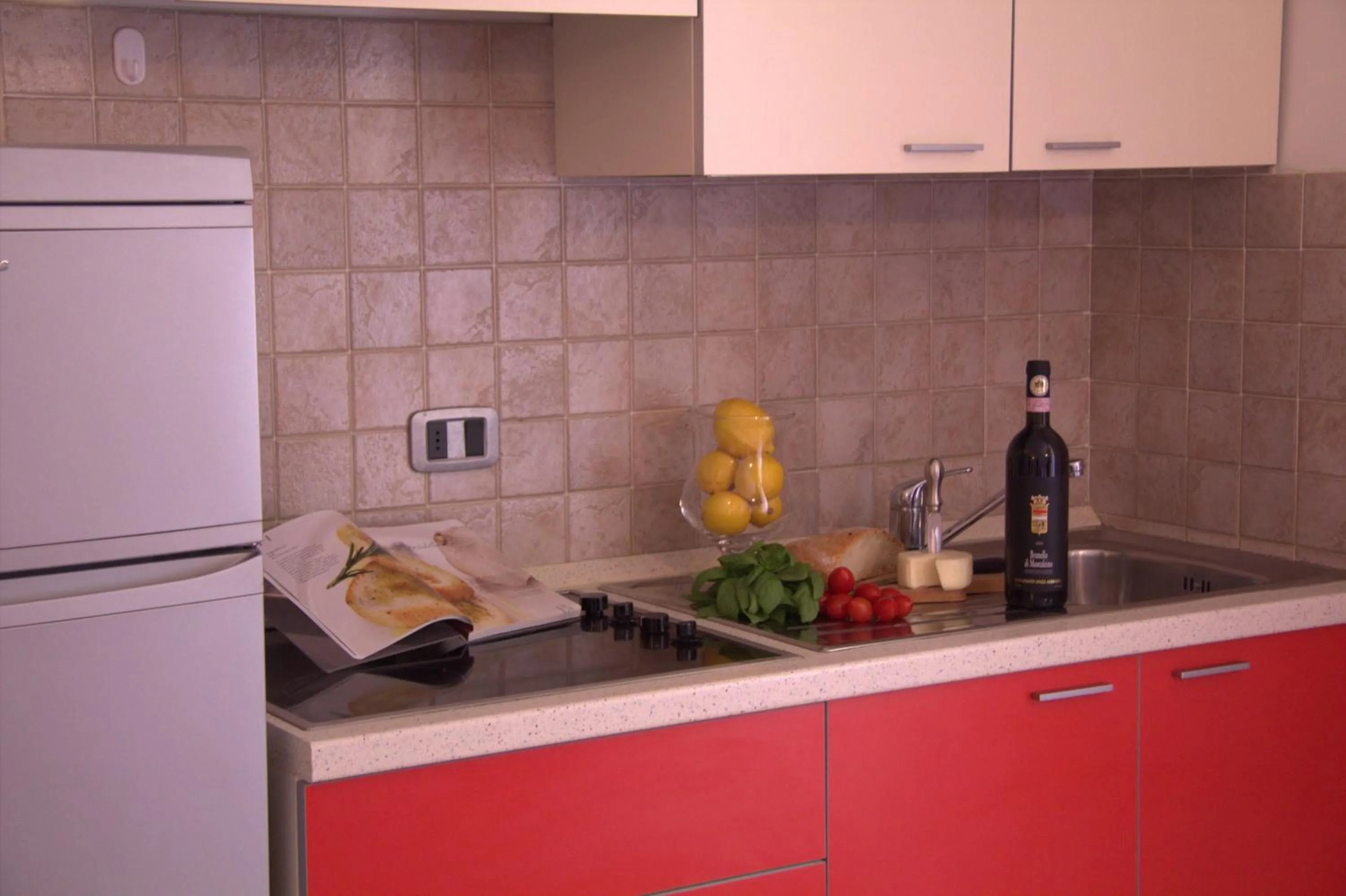 Kitchen or kitchenette in Residence Mediterraneo