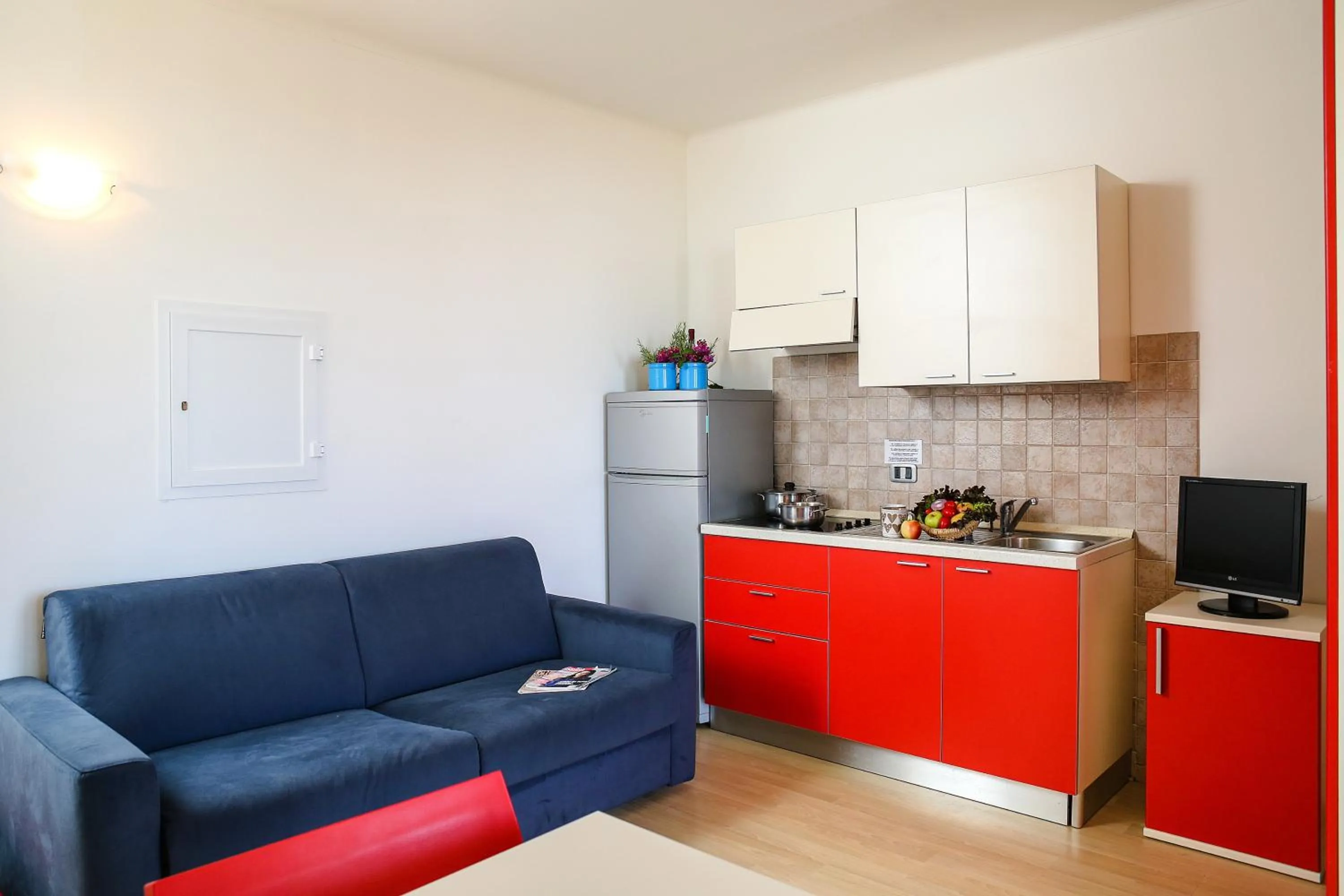 Kitchen or kitchenette in Residence Mediterraneo