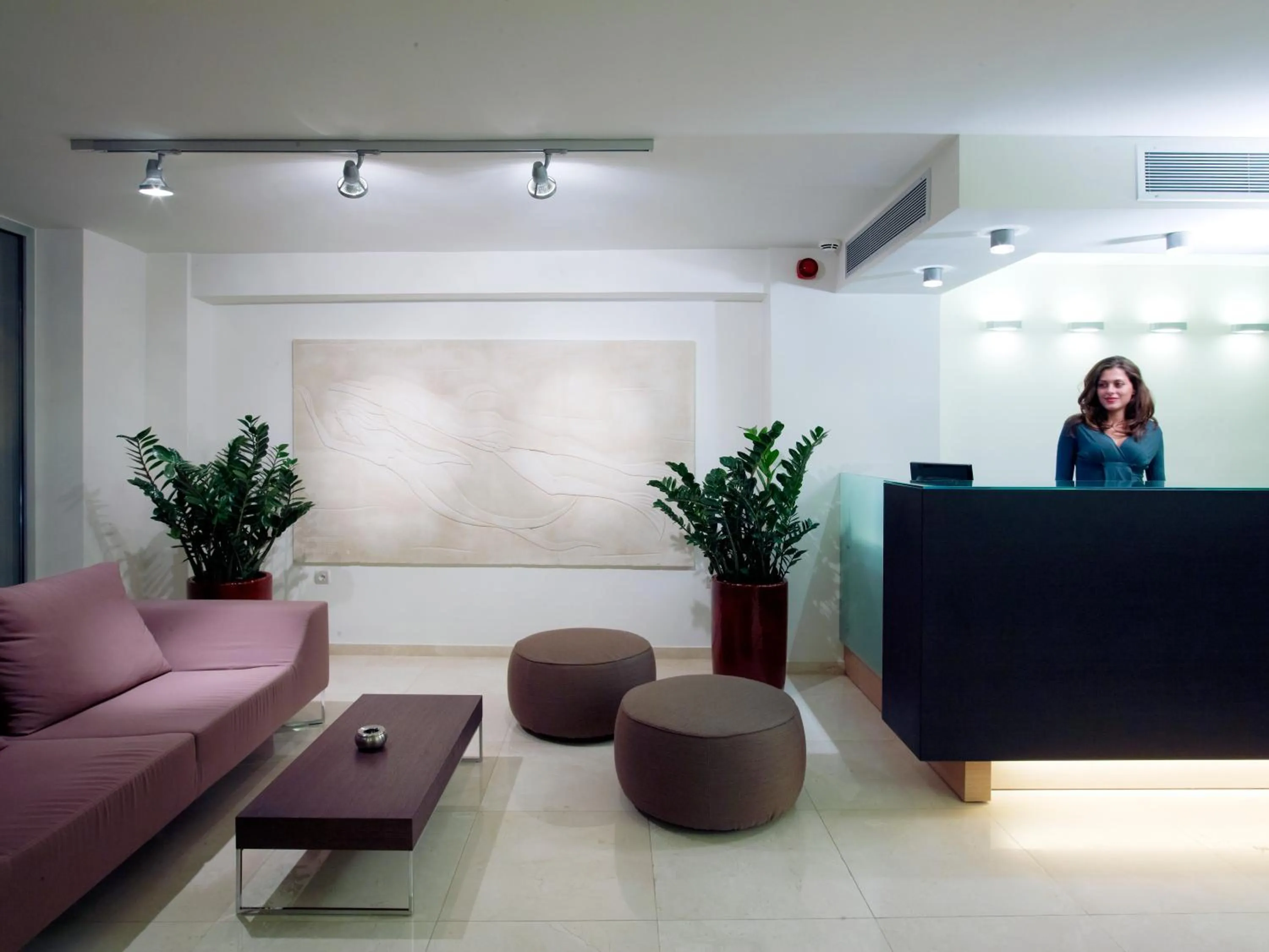 Lobby or reception in El Greco Hotel