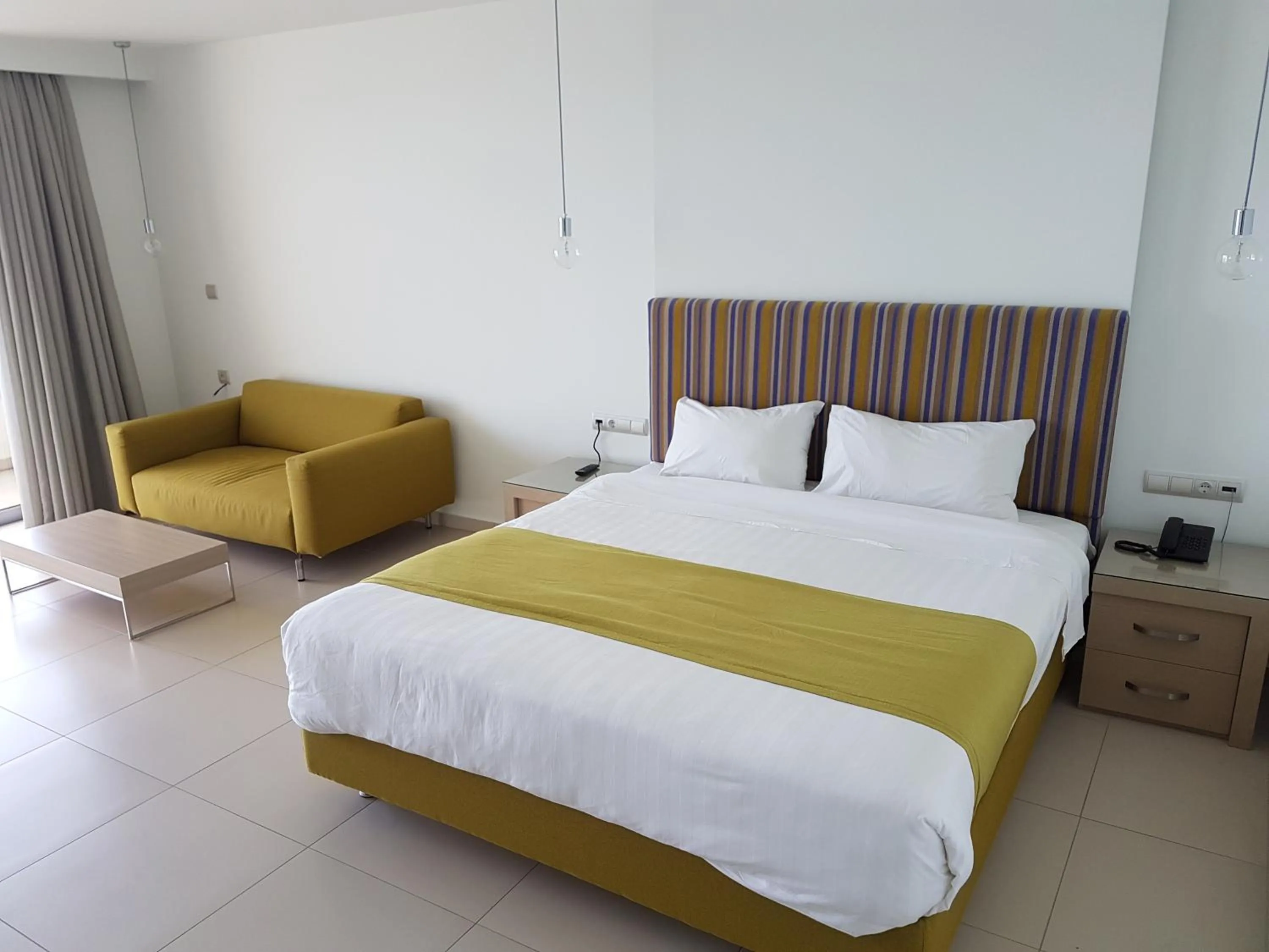 Bed in El Greco Hotel