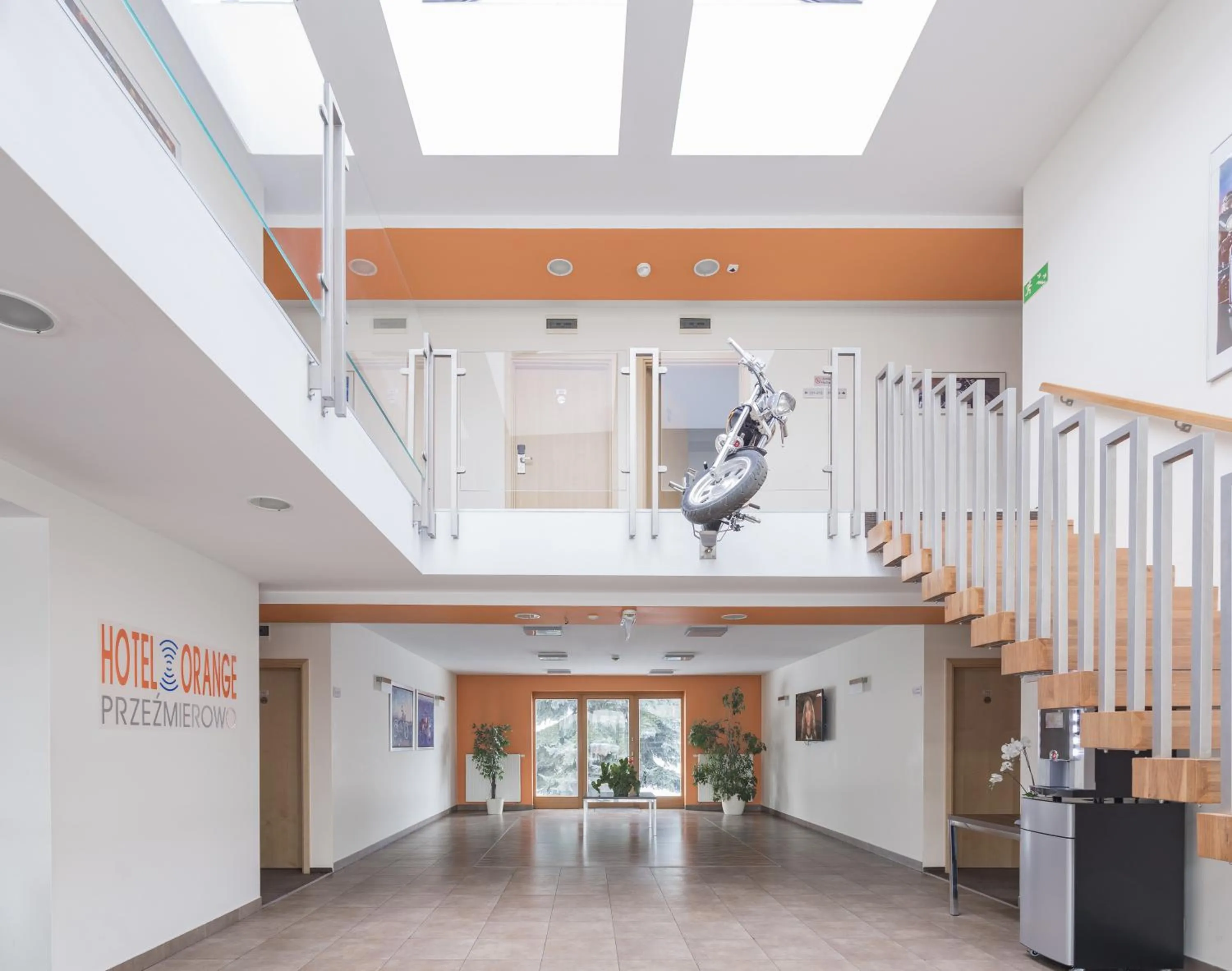 Lobby or reception in Hotel Orange Przeźmierowo