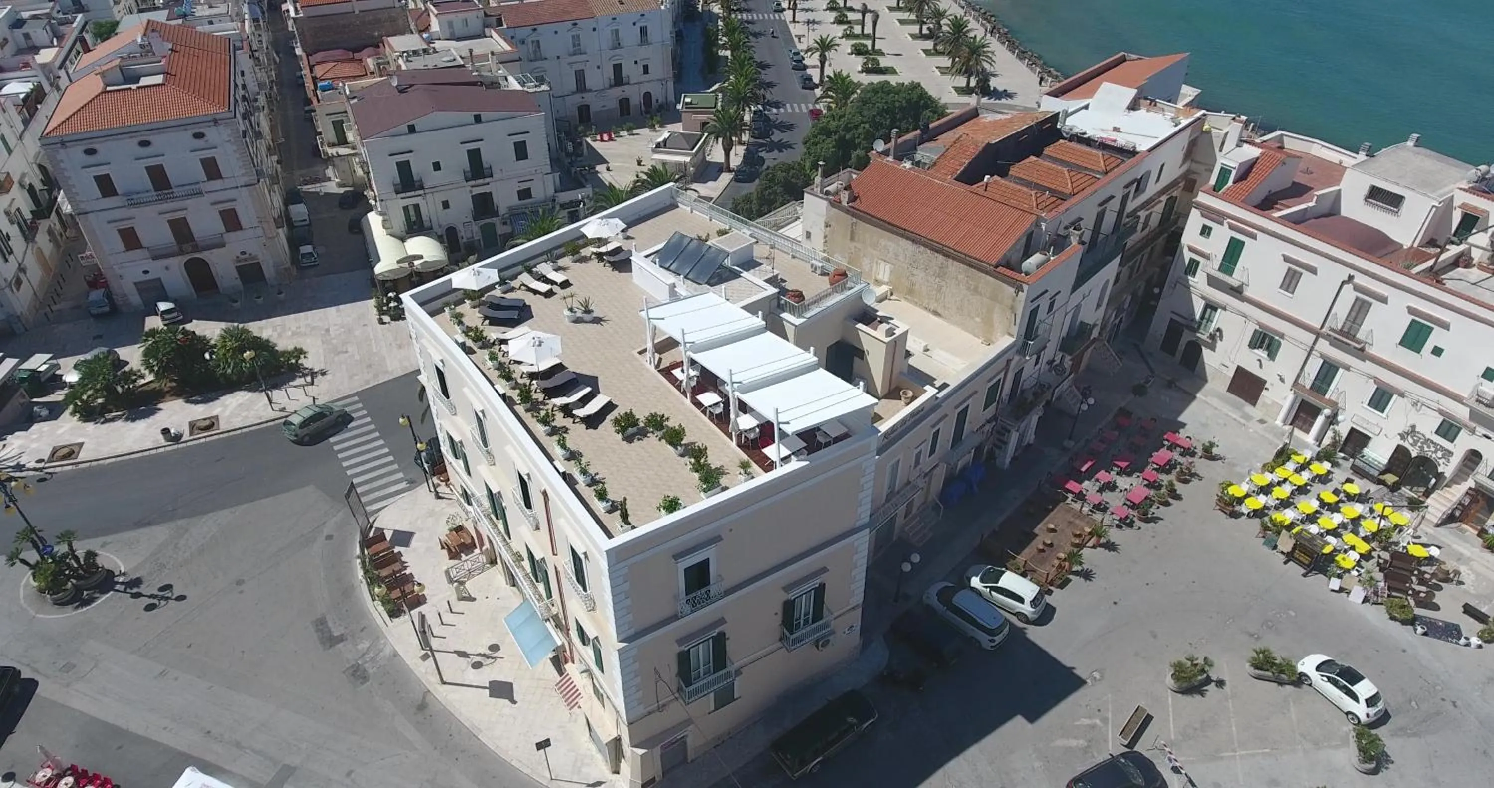 Bird's eye view in Relais La Pretura