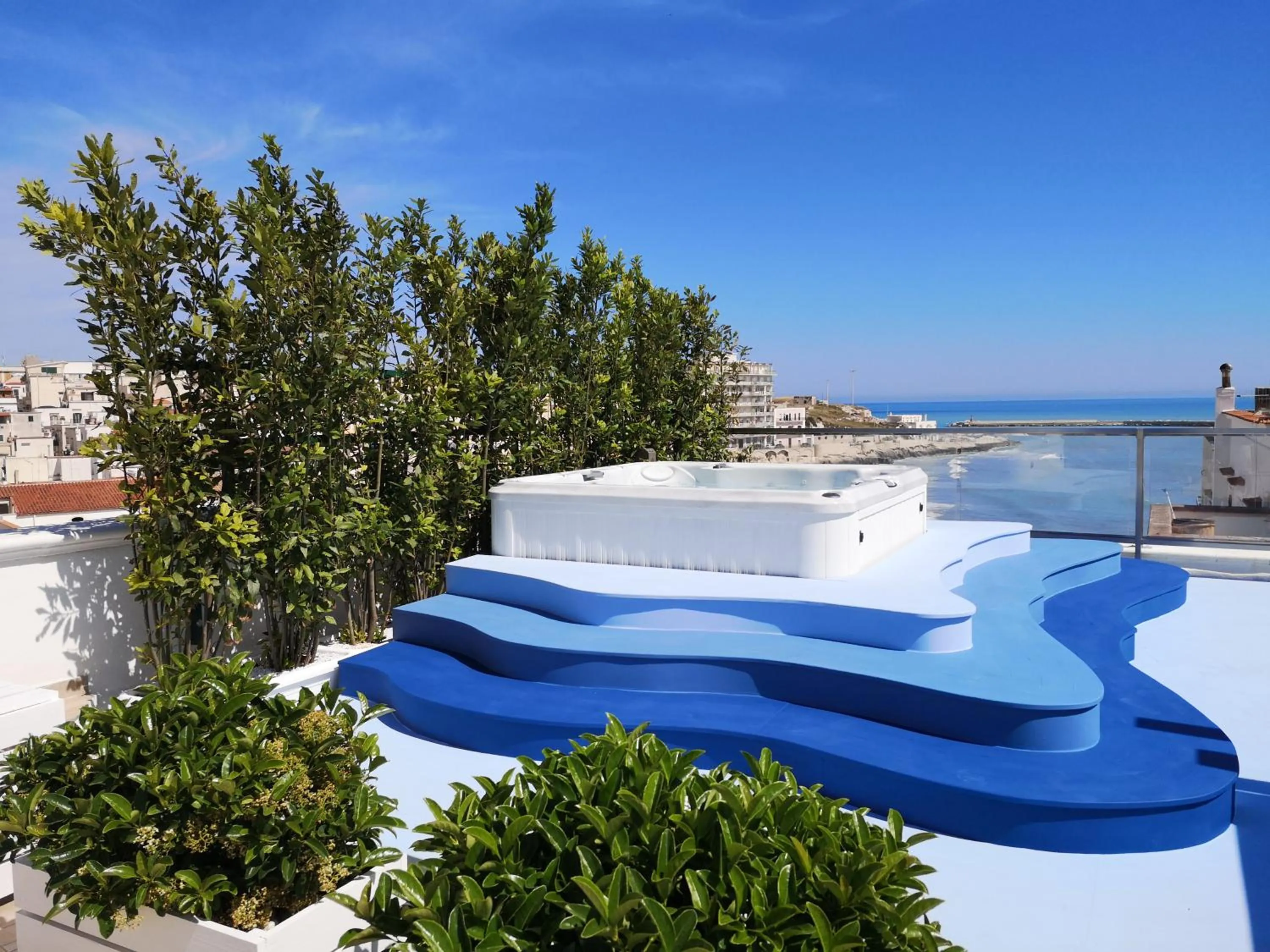 Hot Tub in Relais La Pretura