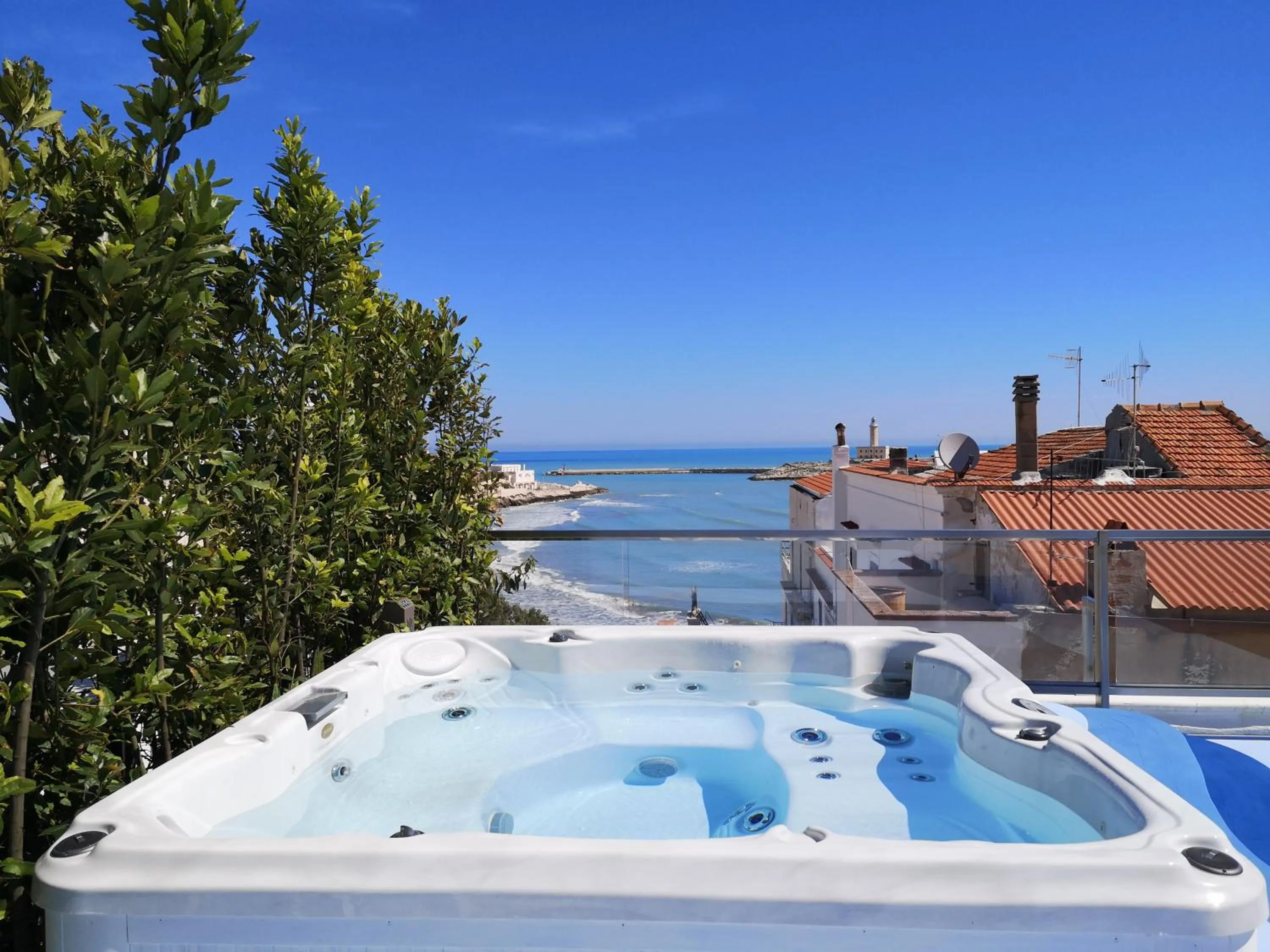 Hot Tub in Relais La Pretura