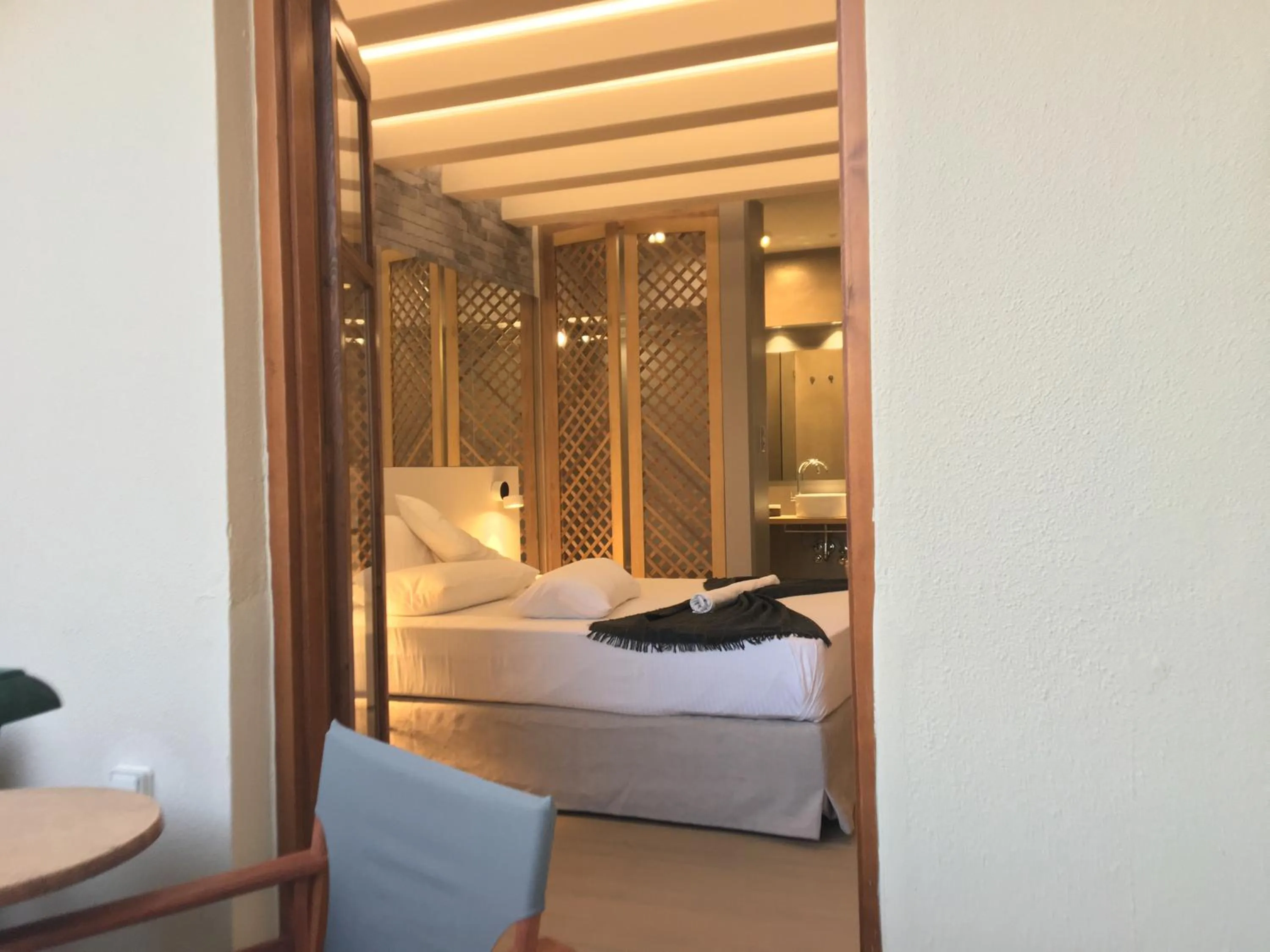 Balcony/Terrace, Bed in Barbara Studios