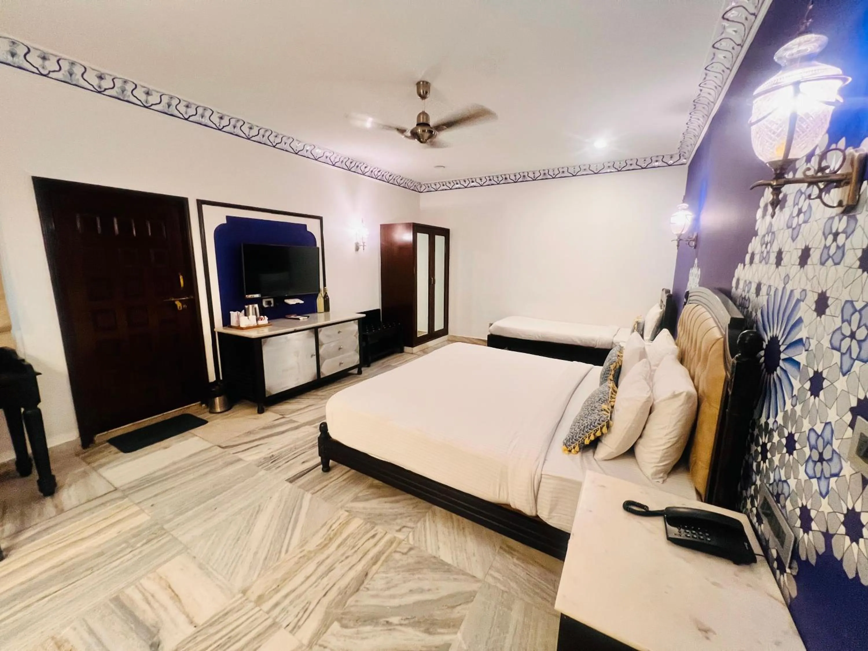 Bedroom, Bed in Laxmi Palace Heritage Boutique Hotel