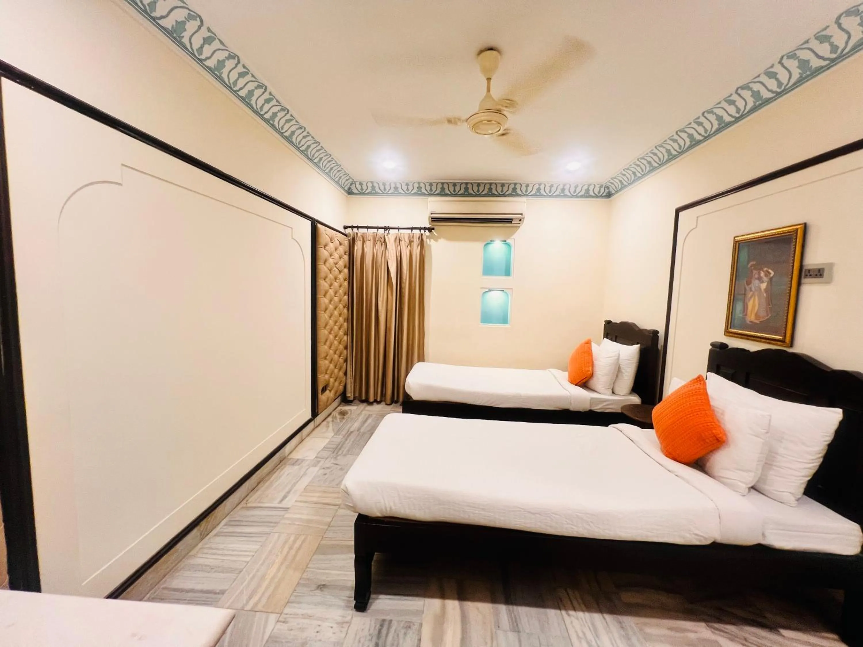 Bedroom, Bed in Laxmi Palace Heritage Boutique Hotel