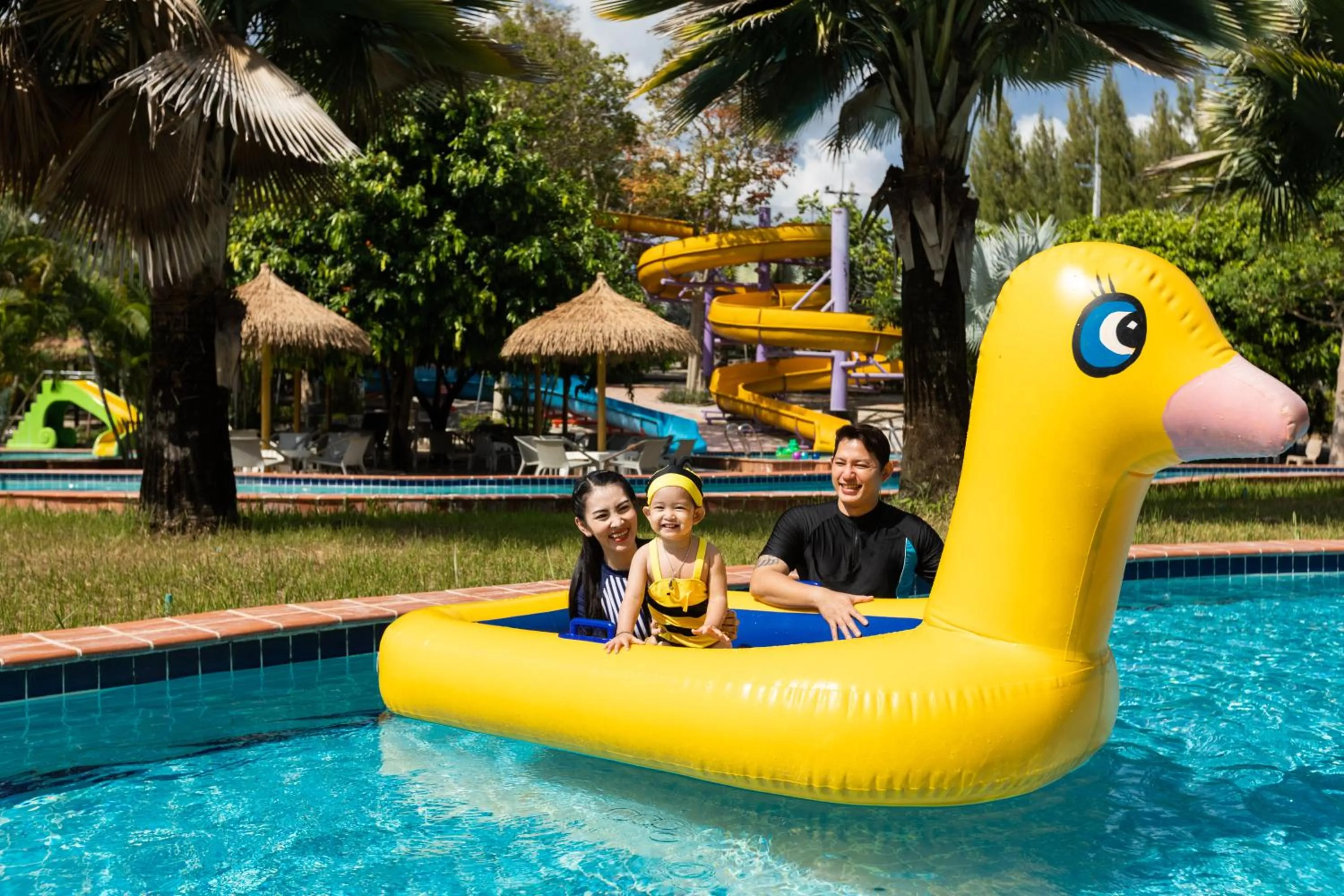 Aqua park in Khao Yai Fantasy Resort