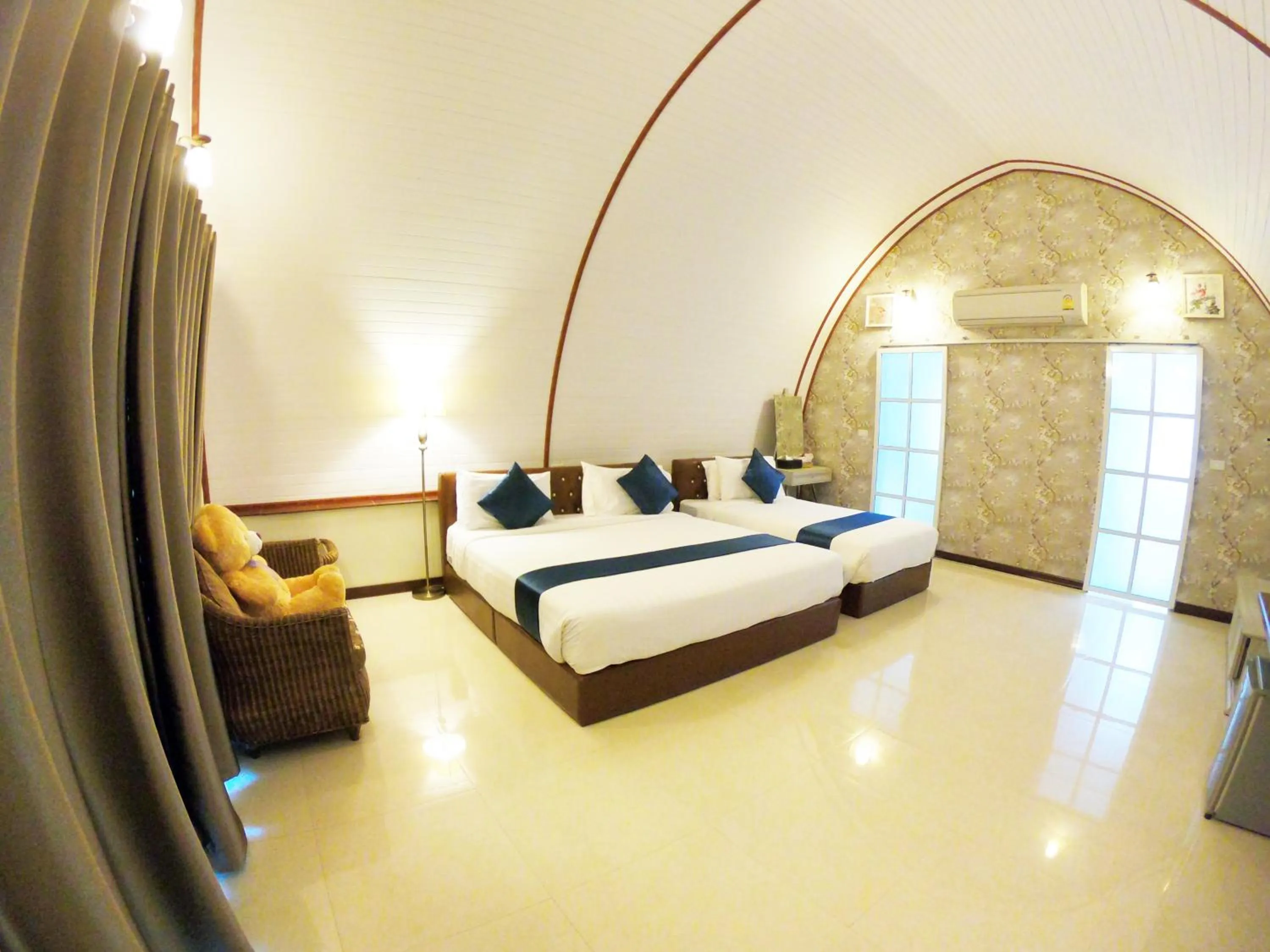 Bedroom, Bed in Khao Yai Fantasy Resort