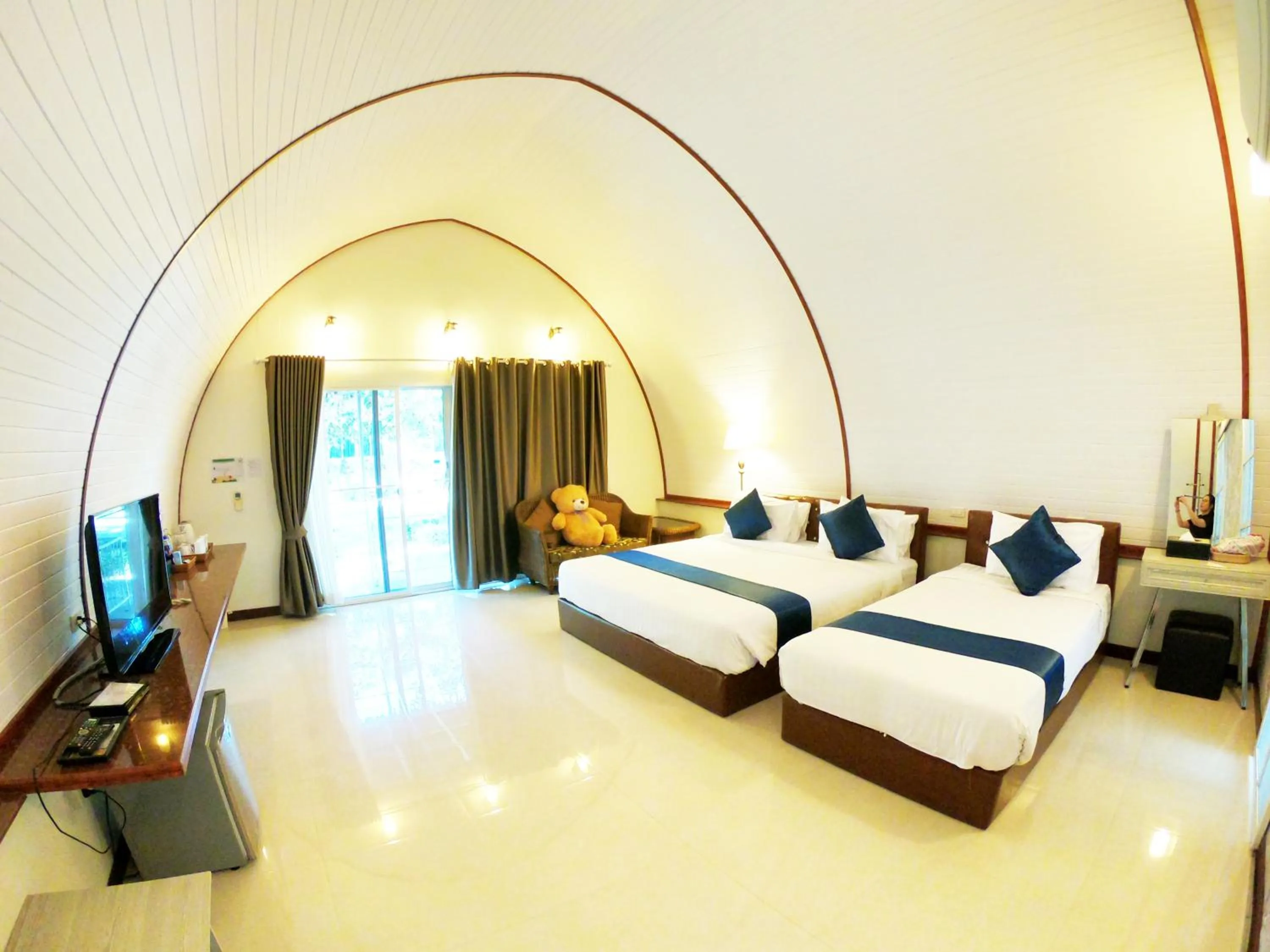 Bedroom, Bed in Khao Yai Fantasy Resort