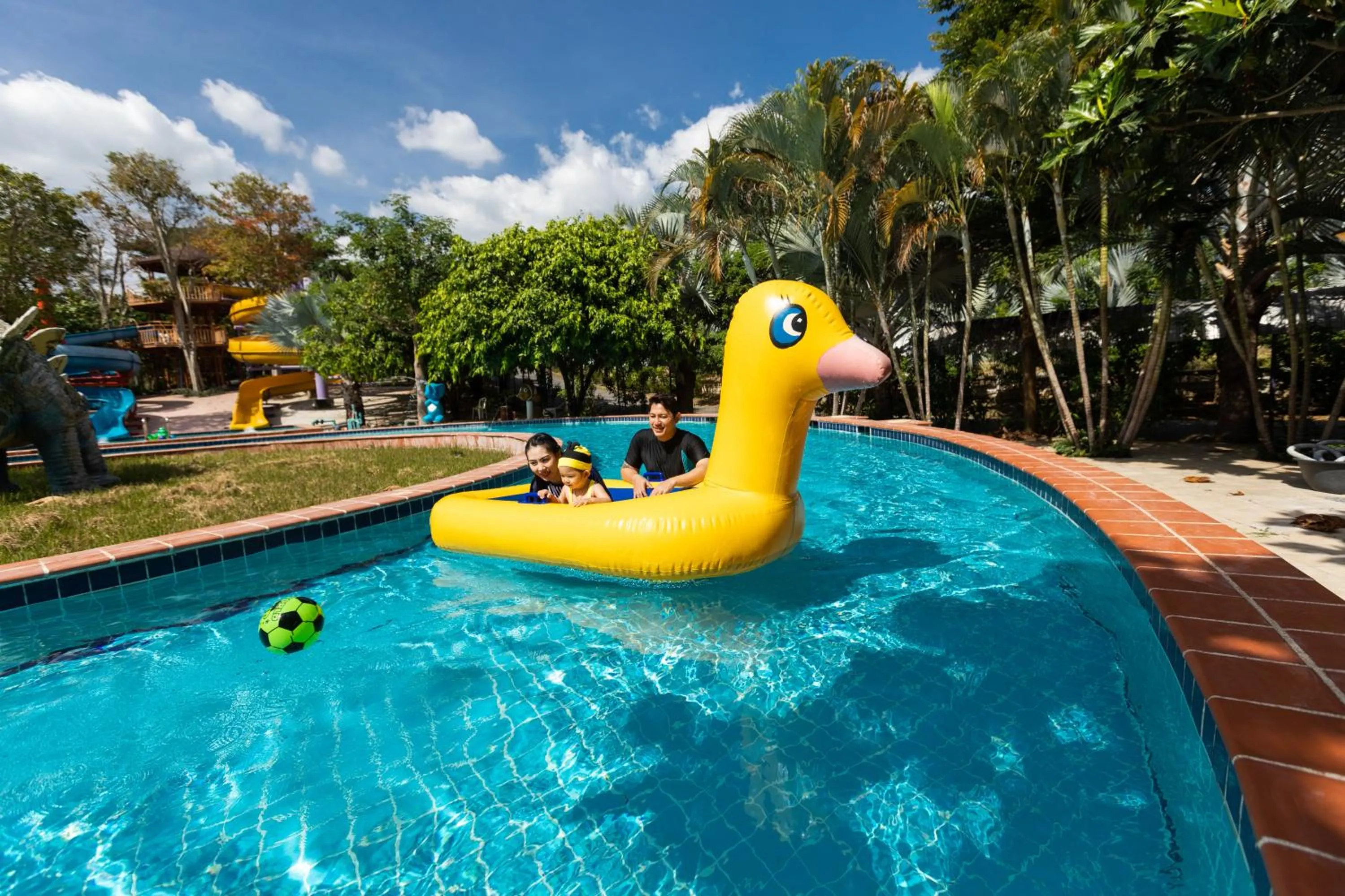 Aqua park in Khao Yai Fantasy Resort