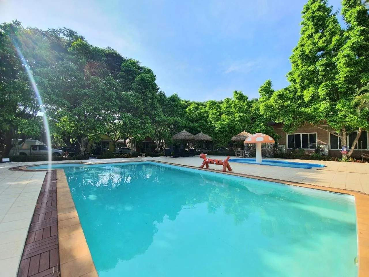 Swimming pool in Khao Yai Fantasy Resort