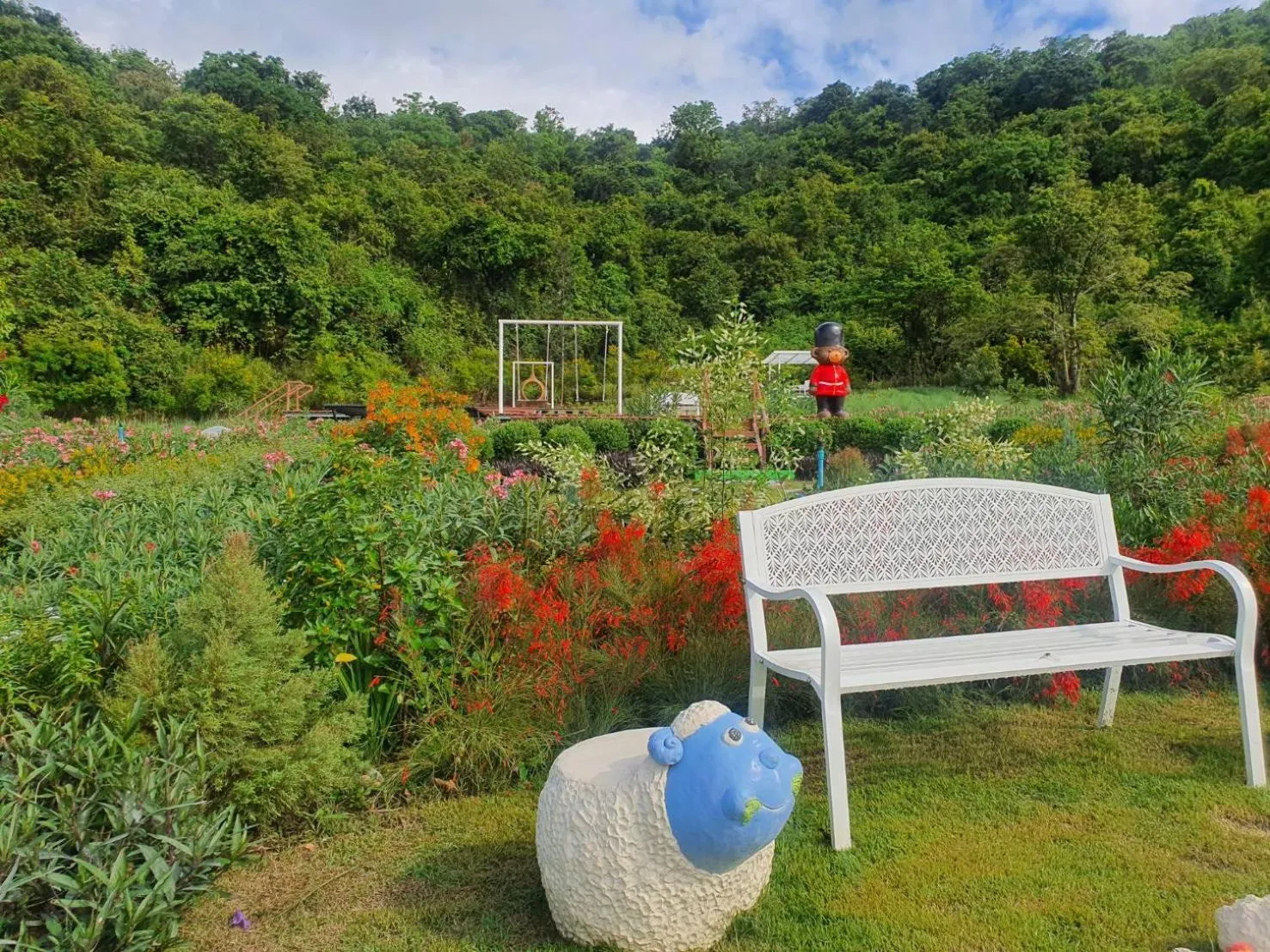 Garden in Khao Yai Fantasy Resort