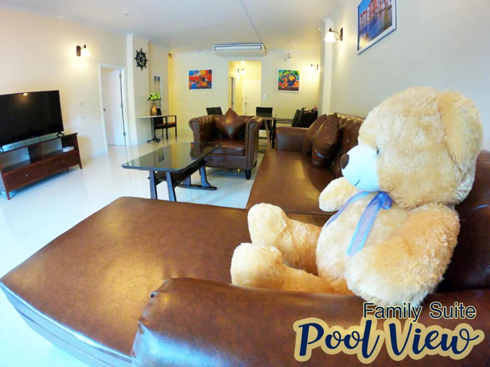 Living room in Khao Yai Fantasy Resort