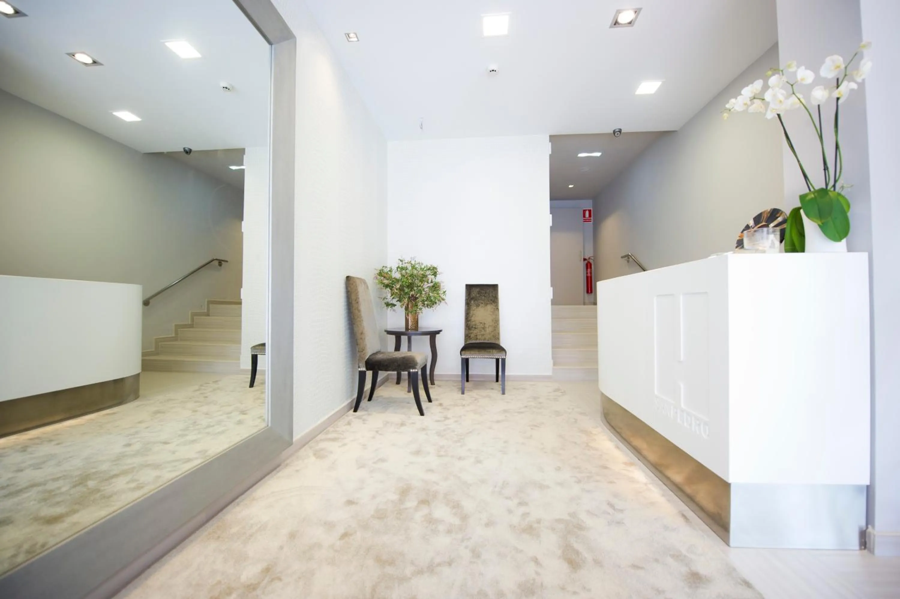 Lobby or reception in Hotel San Pedro