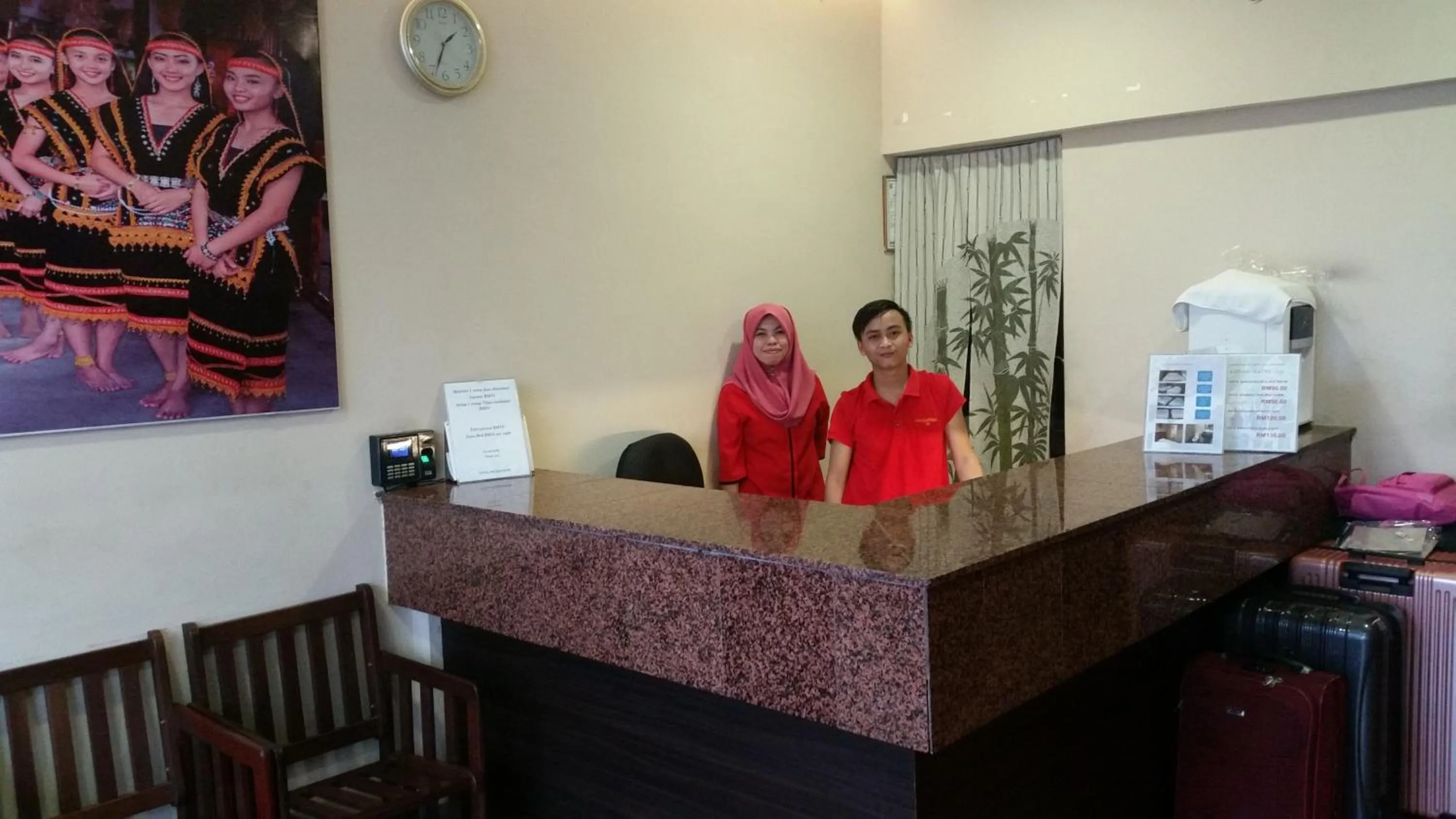 Staff in Hotel Sri Iskandar