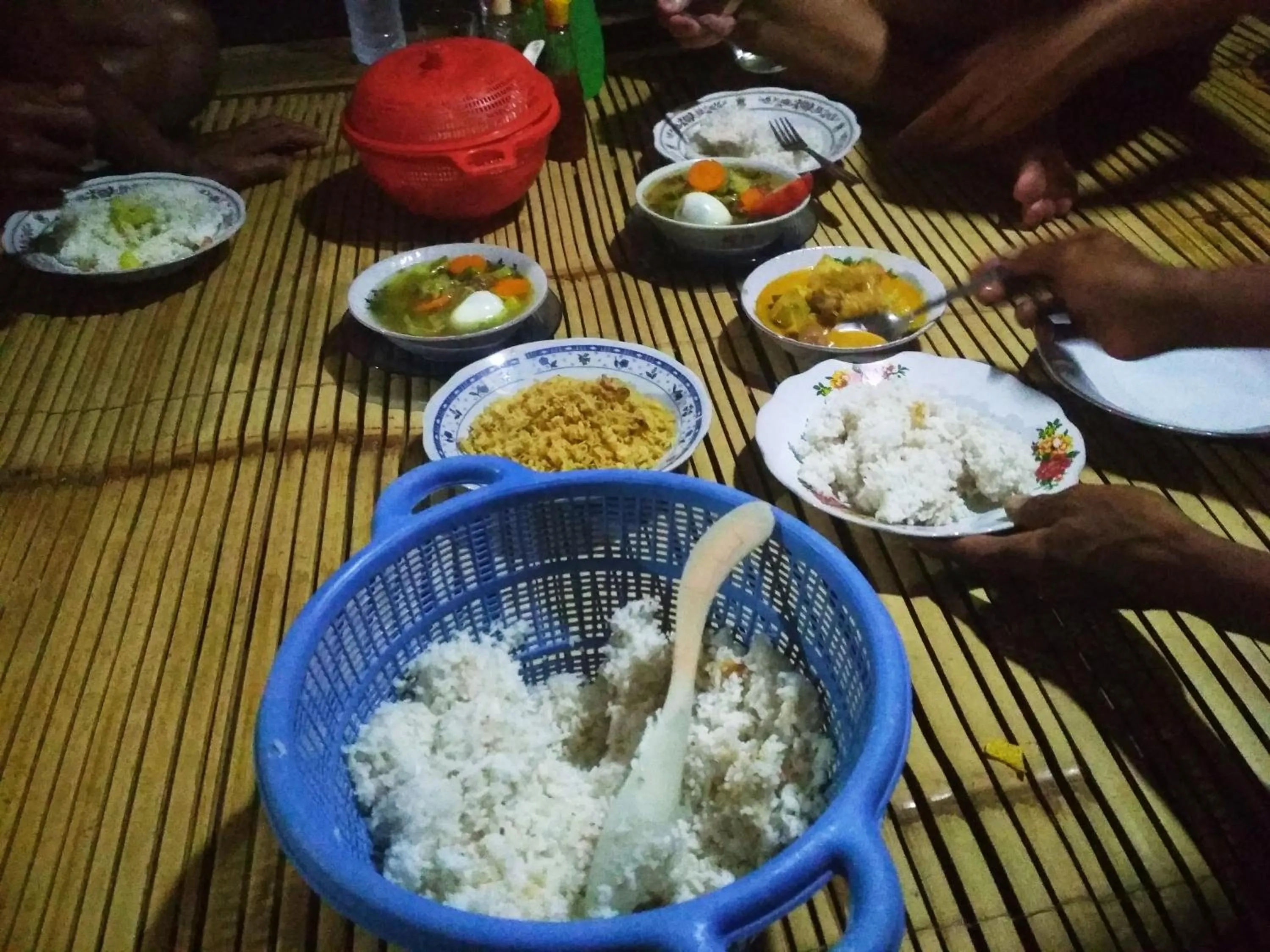 Food and drinks in Budaya Kaki Rinjani